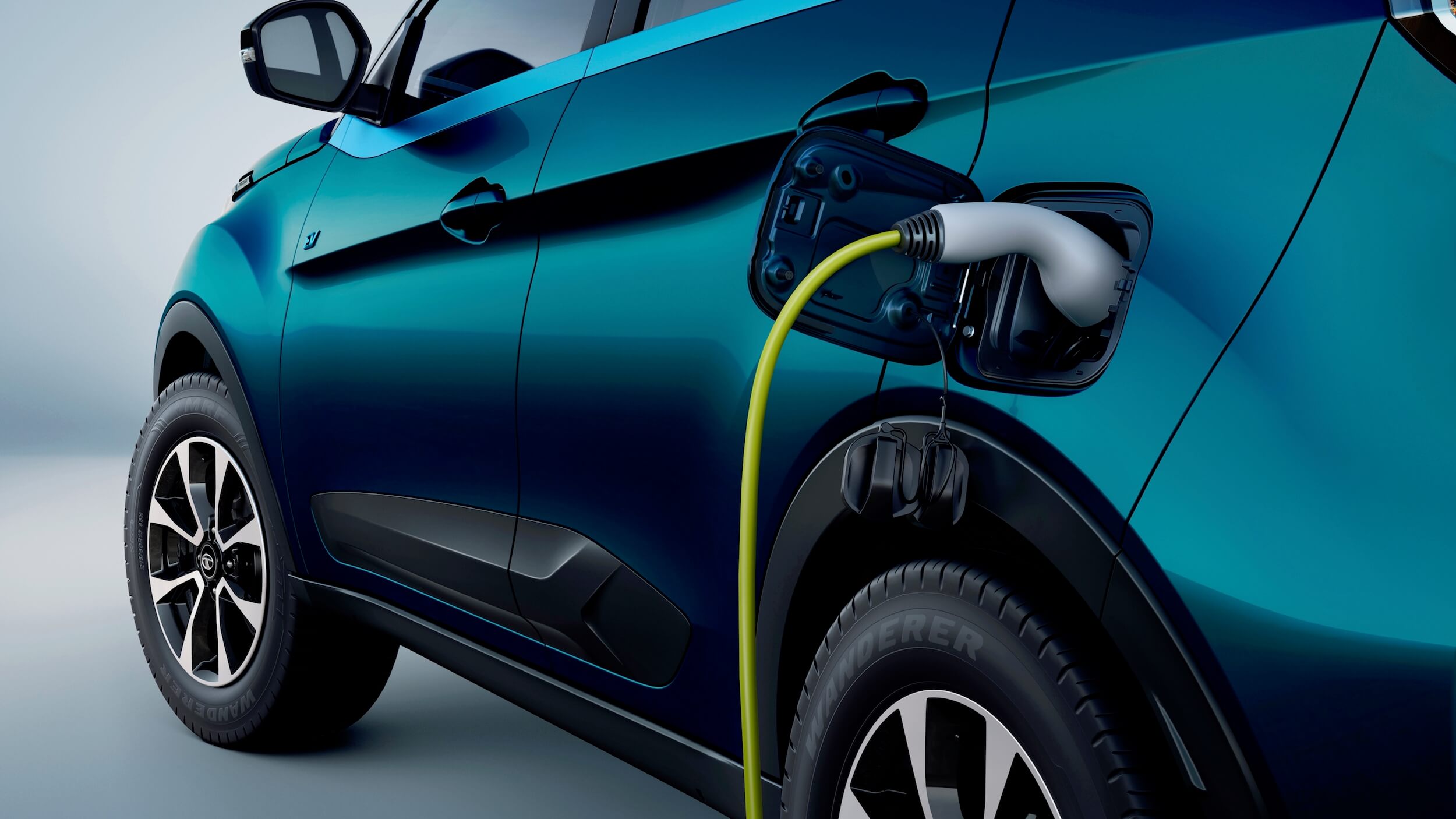 Tata Nexon EV opladen