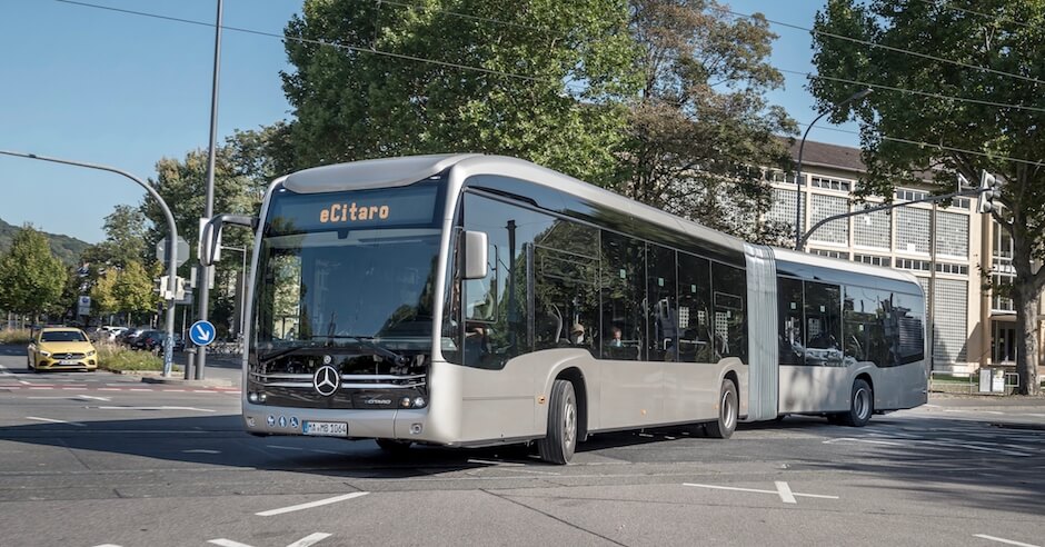 Elektrische Mercedes eCitaro G bus