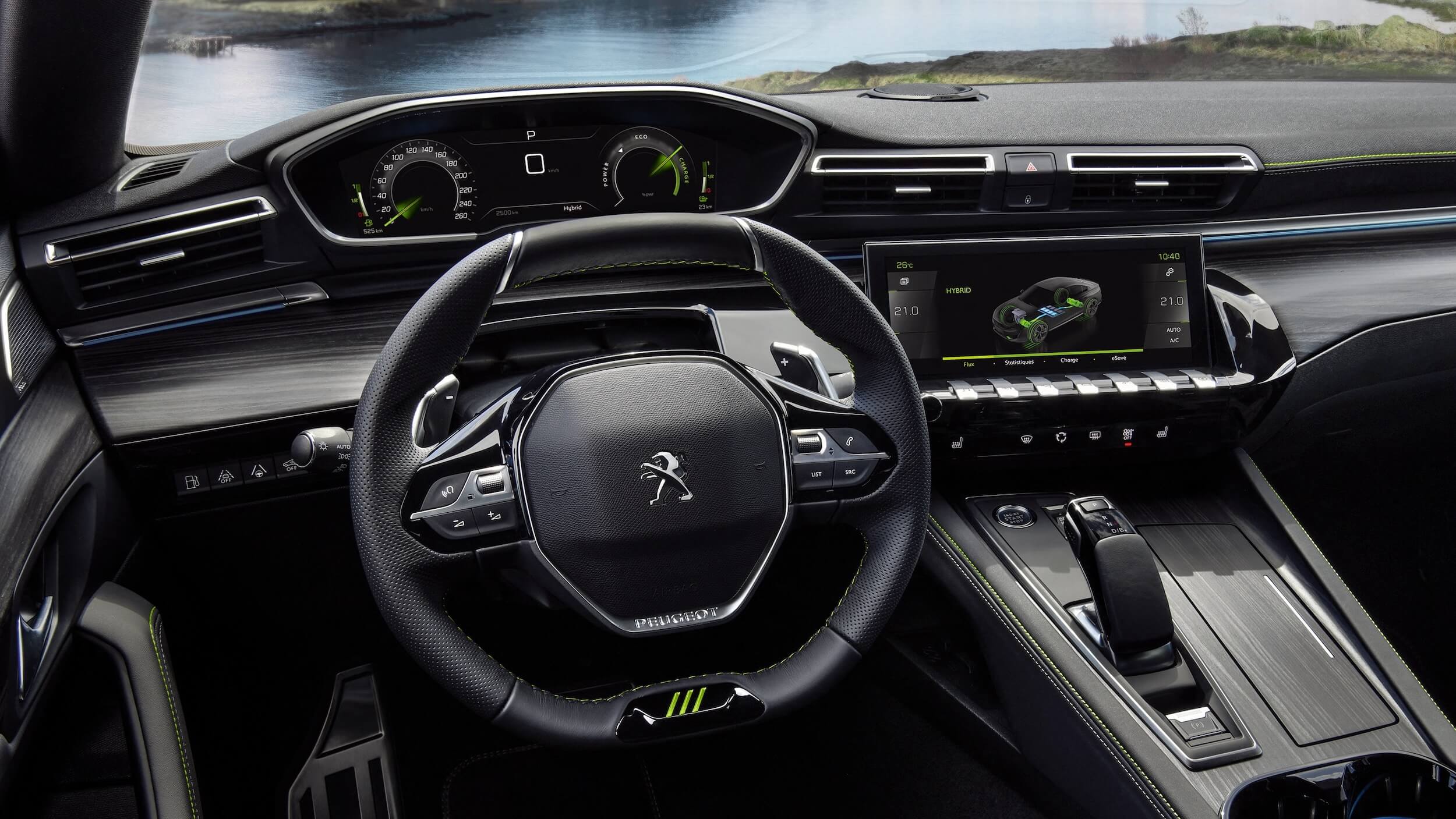 Hybride Peugeot 508 Sport Engineered interieur