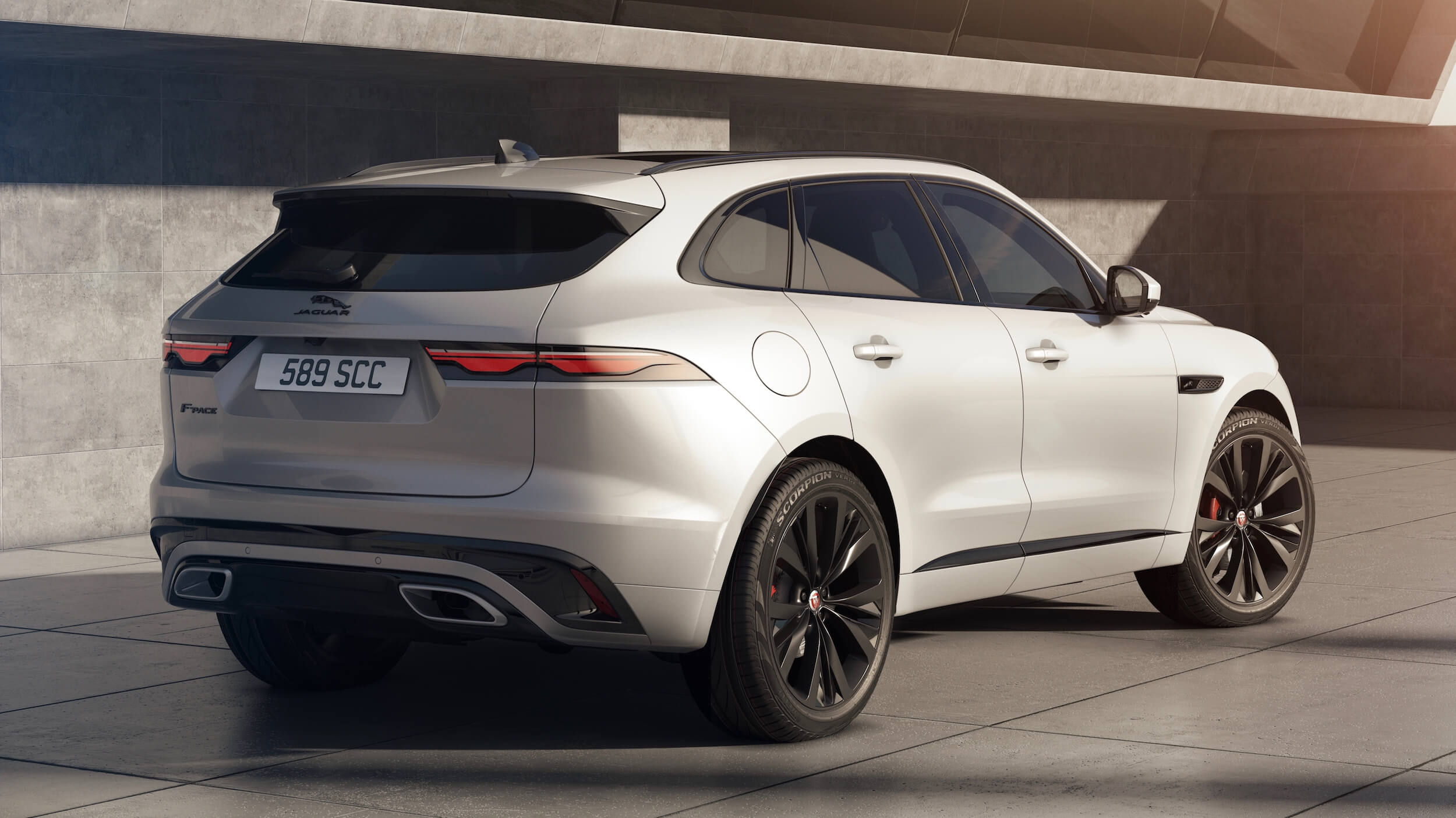 Jaguar F Pace facelift