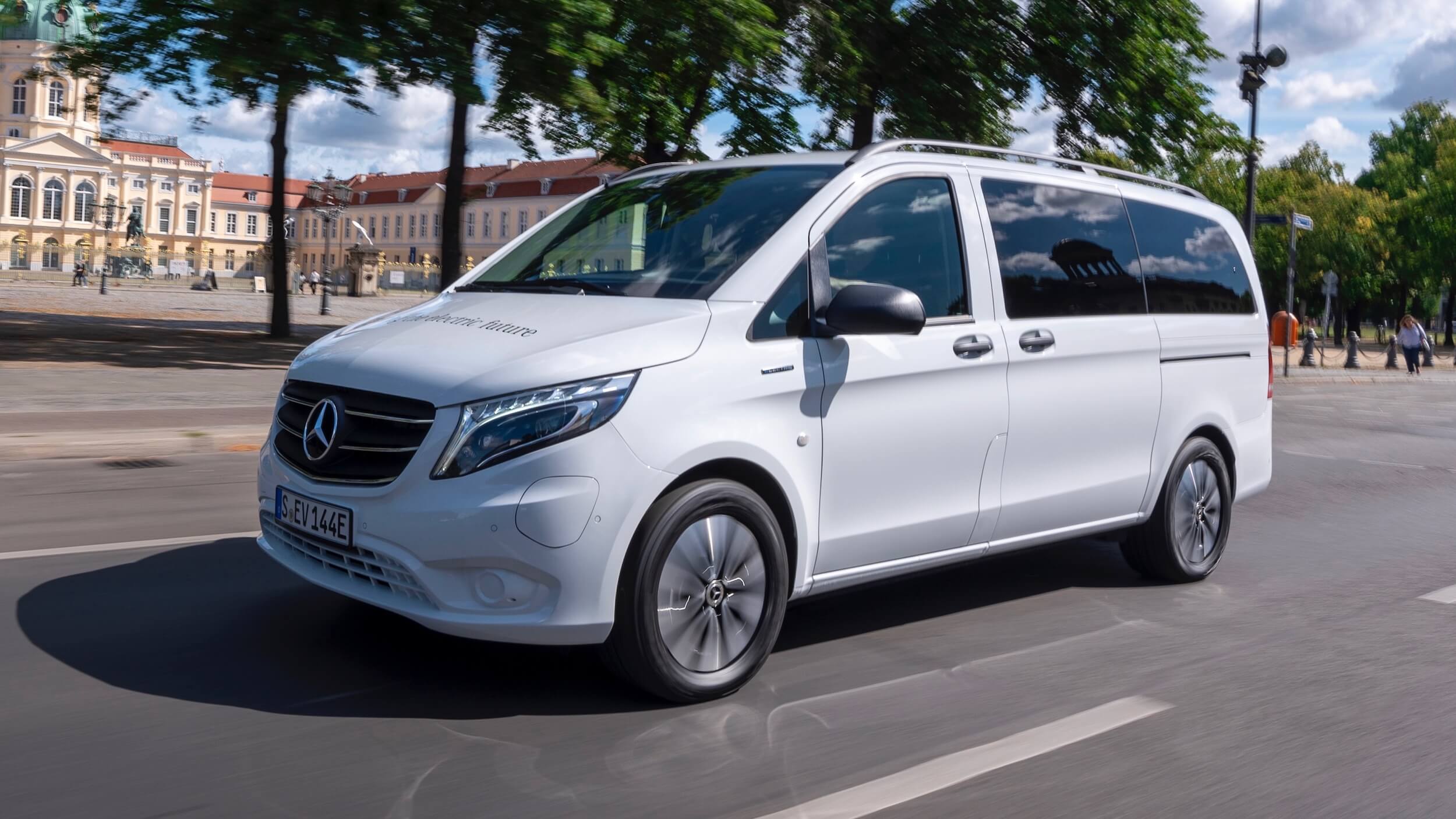 Mercedes eVito Tourer 90 kWh elektrische minibus