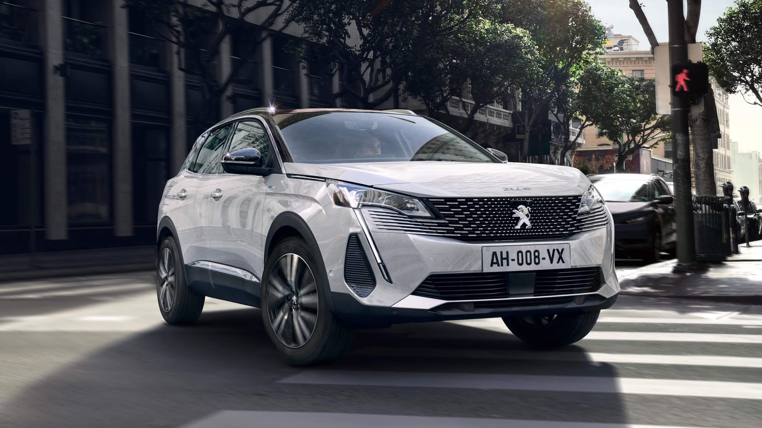 Peugeot 3008 facelift voorkant