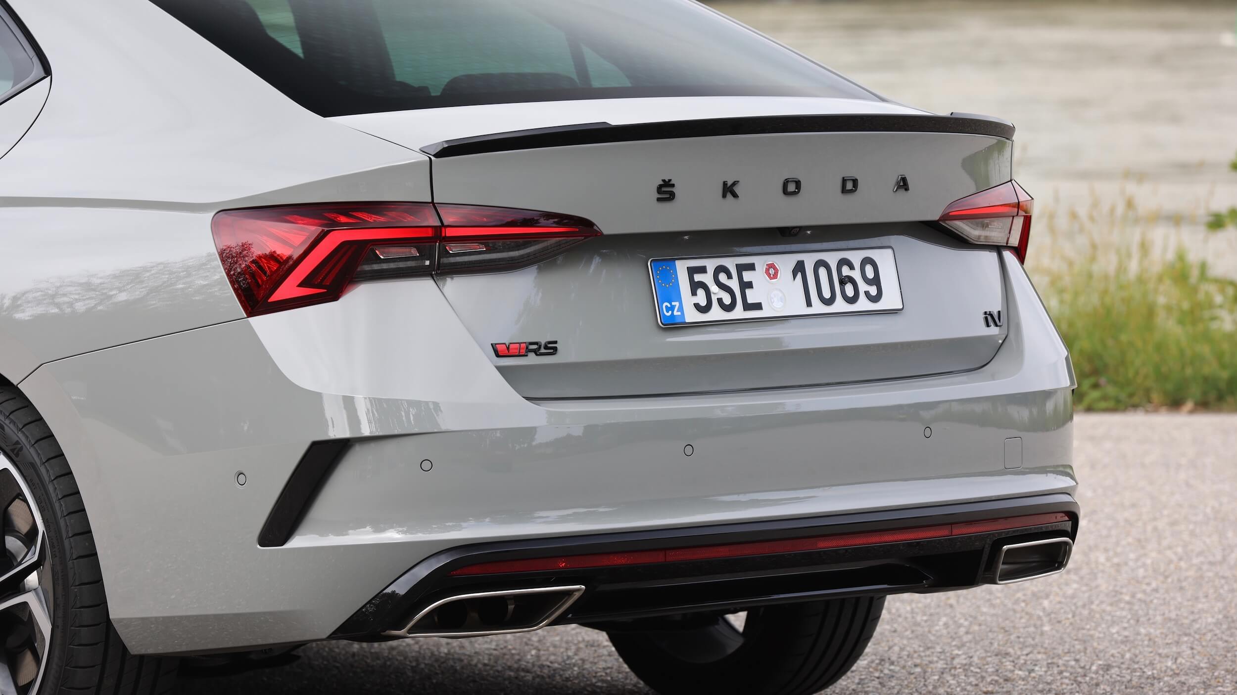 Skoda Octavia RS iV spoiler