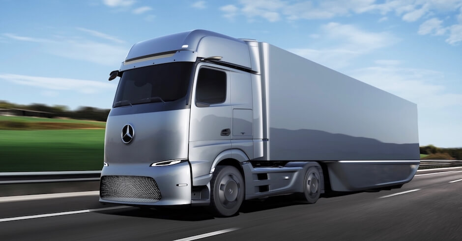 elektrische Mercedes eActros LongHaul