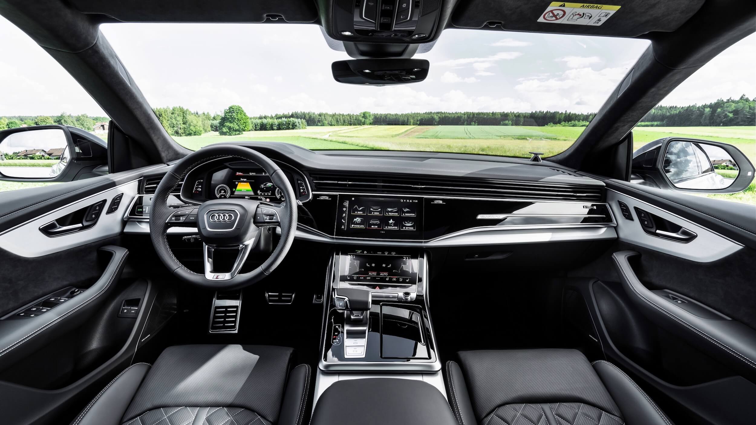 Audi Q8 PHEV dashboard