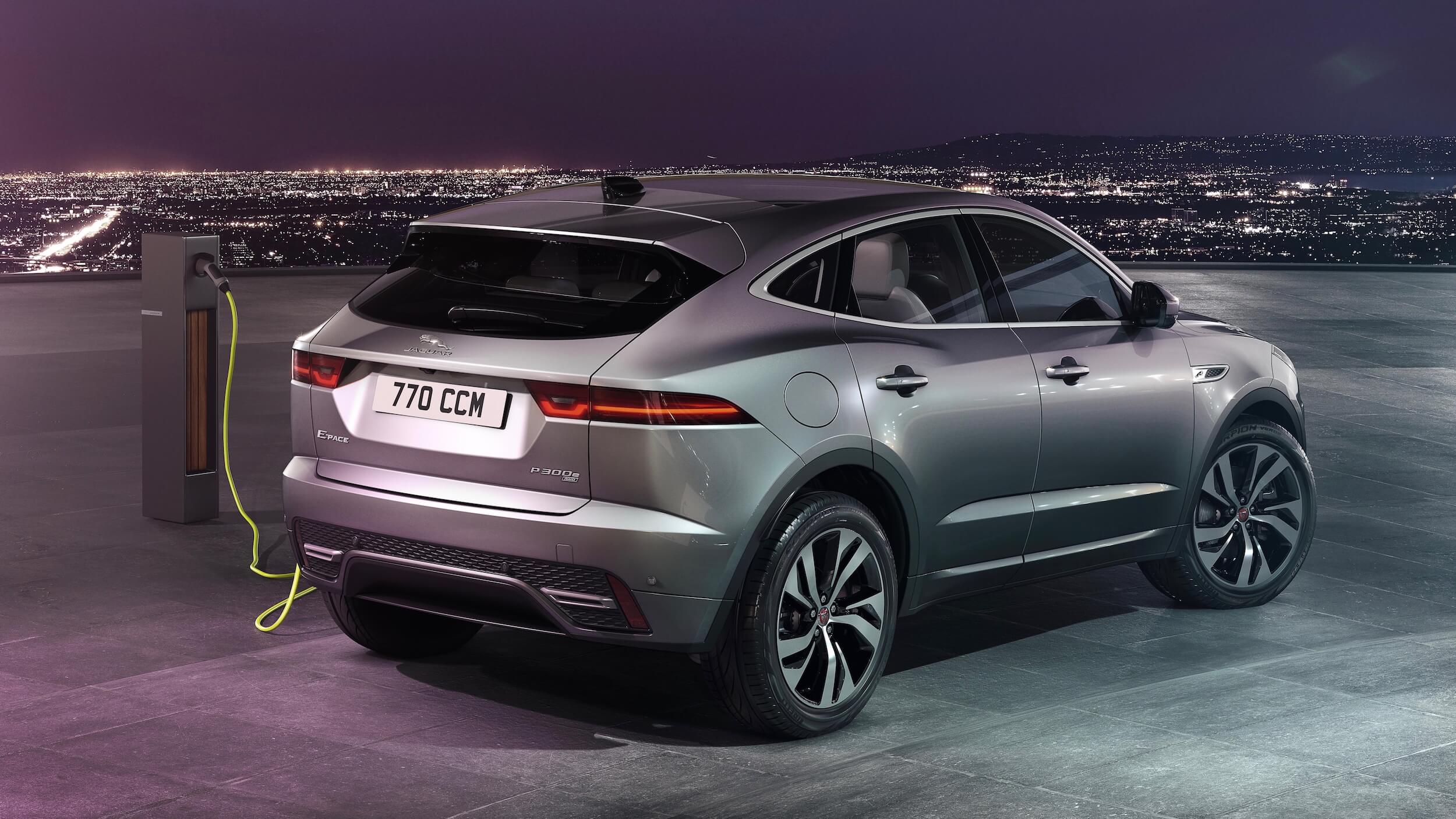 Jaguar E Pace plug in hybride opladen