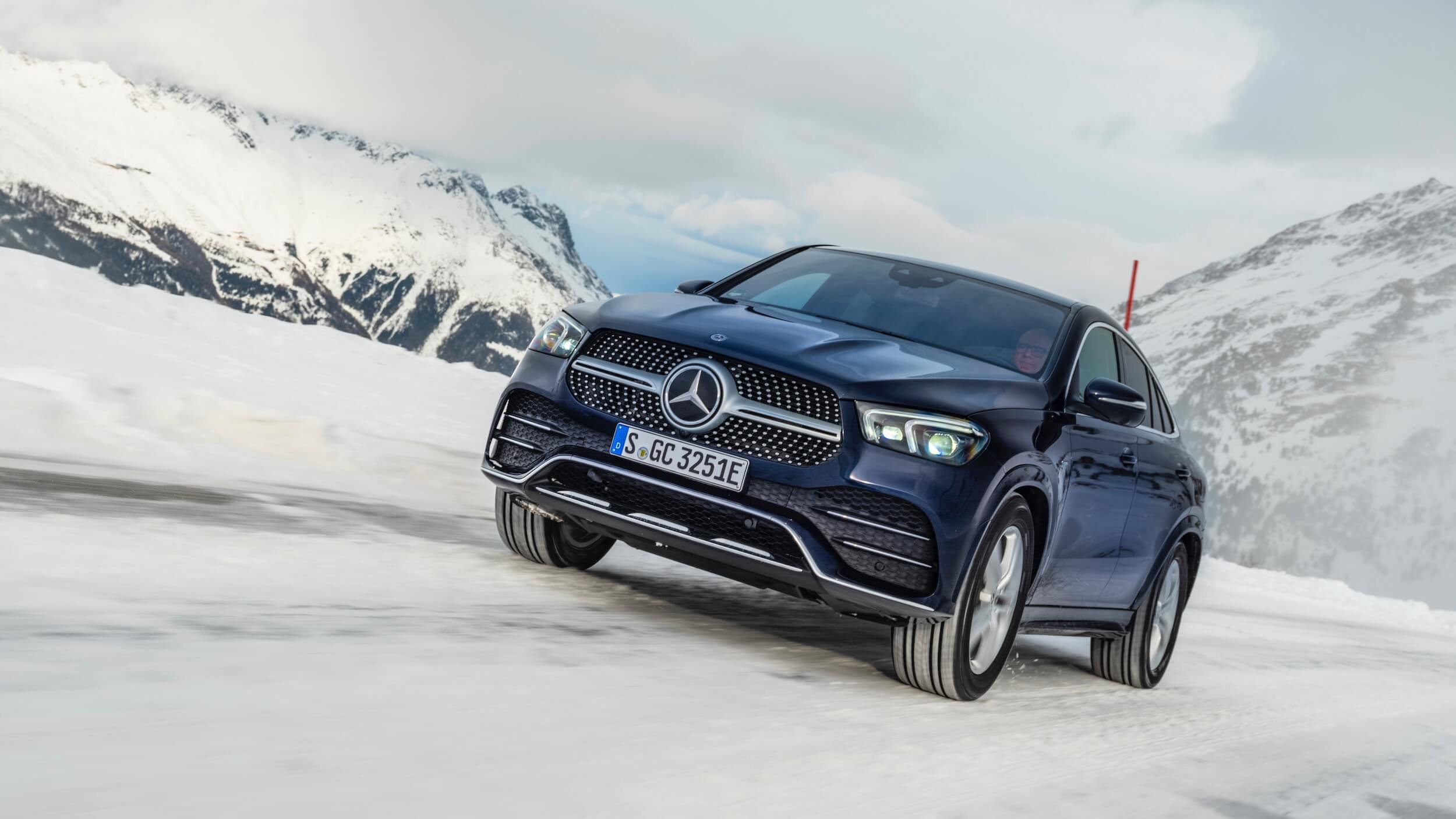 Mercedes GLE 350de voorkant