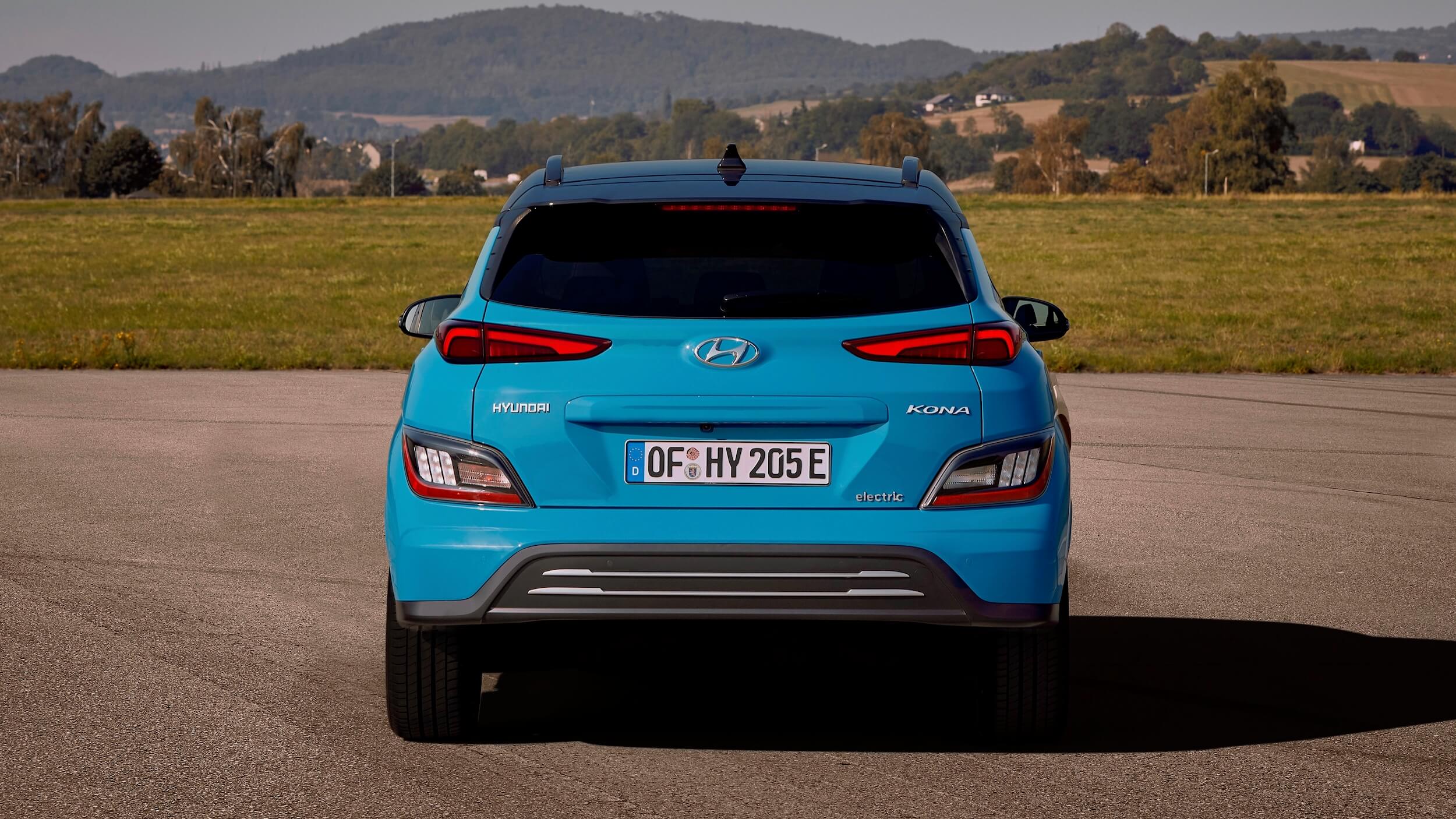 Hyundai Kona Electric achterkant