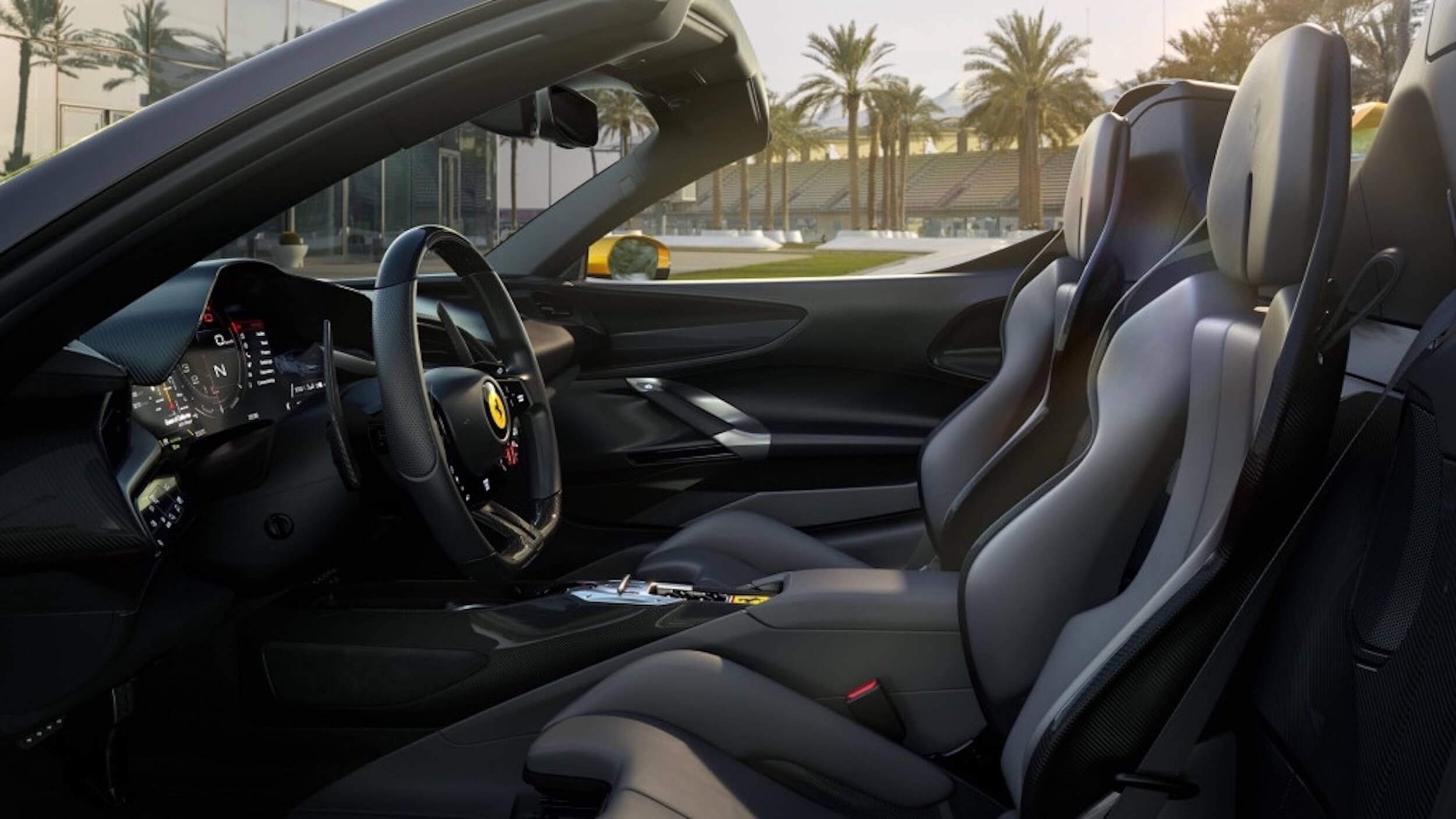 Ferrari SF90 Spider interieur