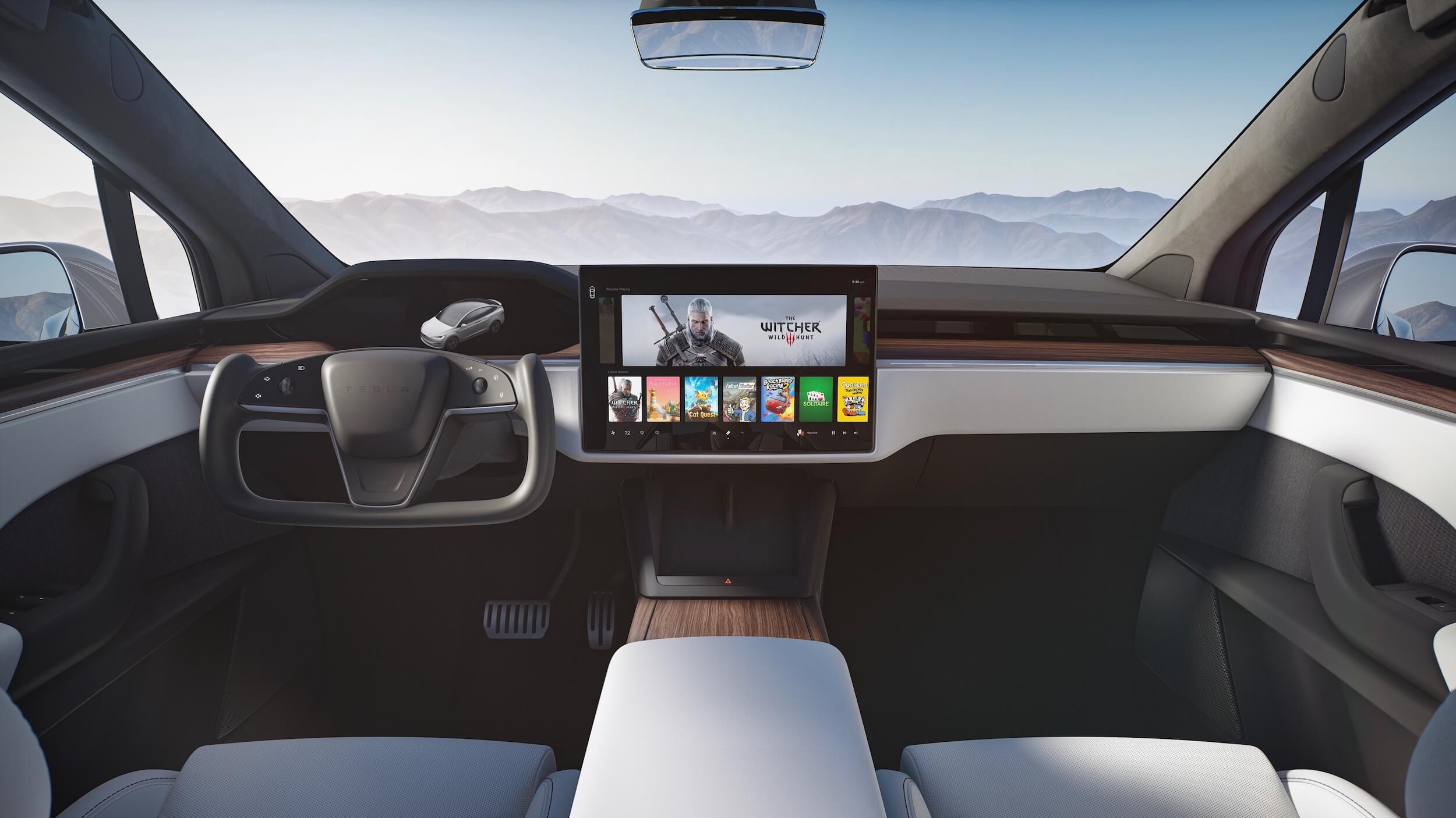 2021 Tesla Model X interieur