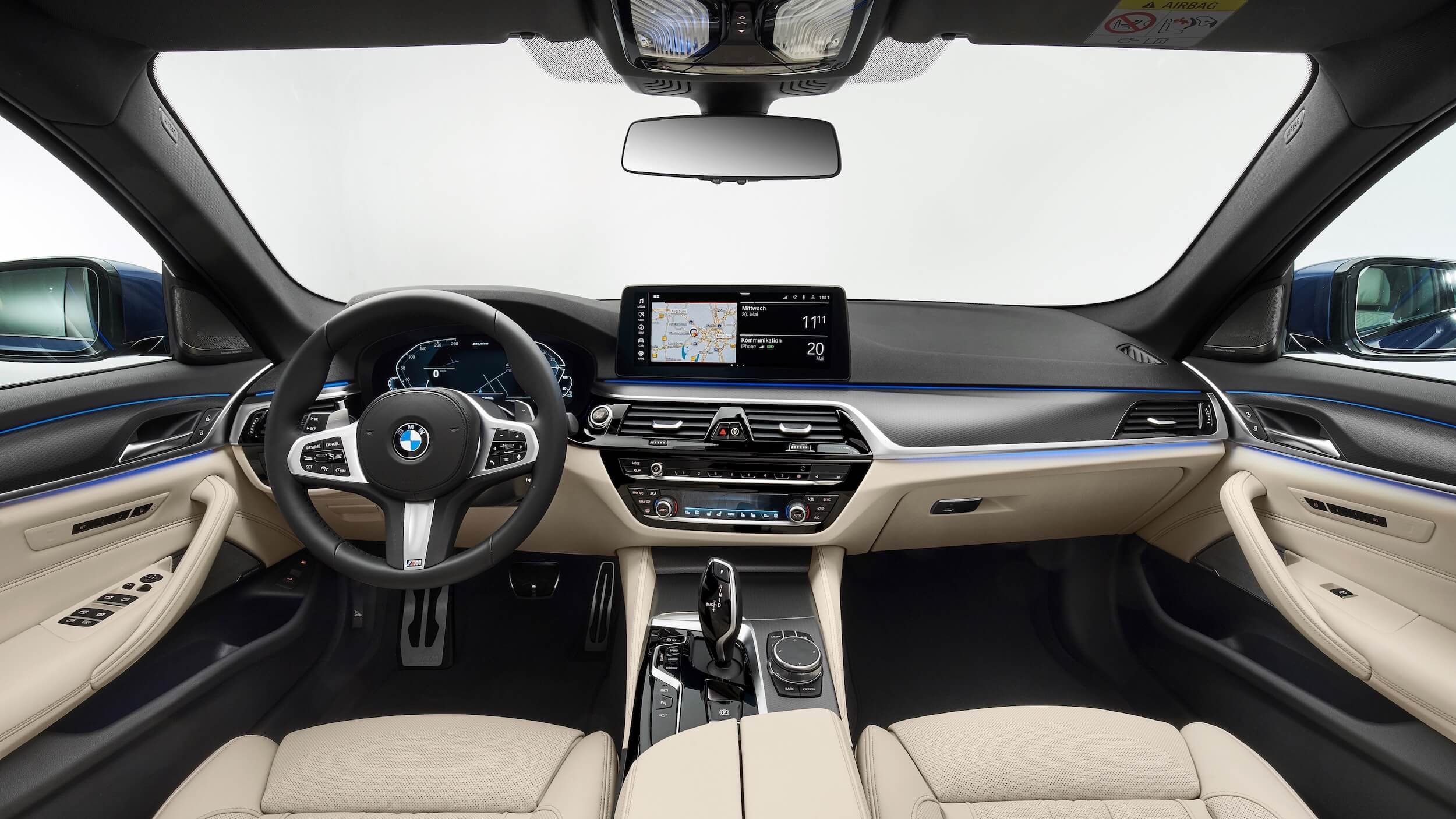 BMW 530xe G30 facelift interieur