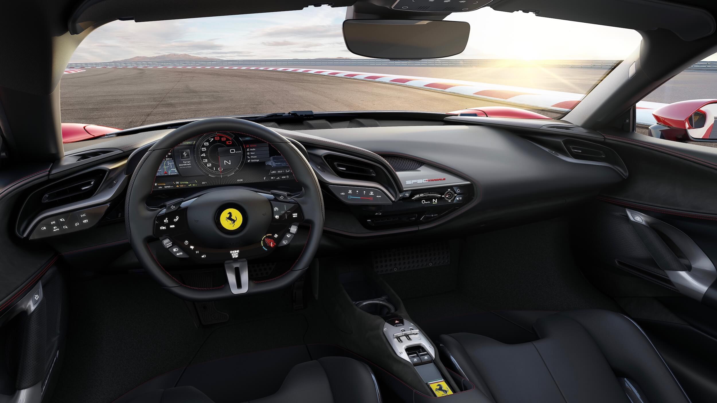 Ferrari SF90 Stradale interieur