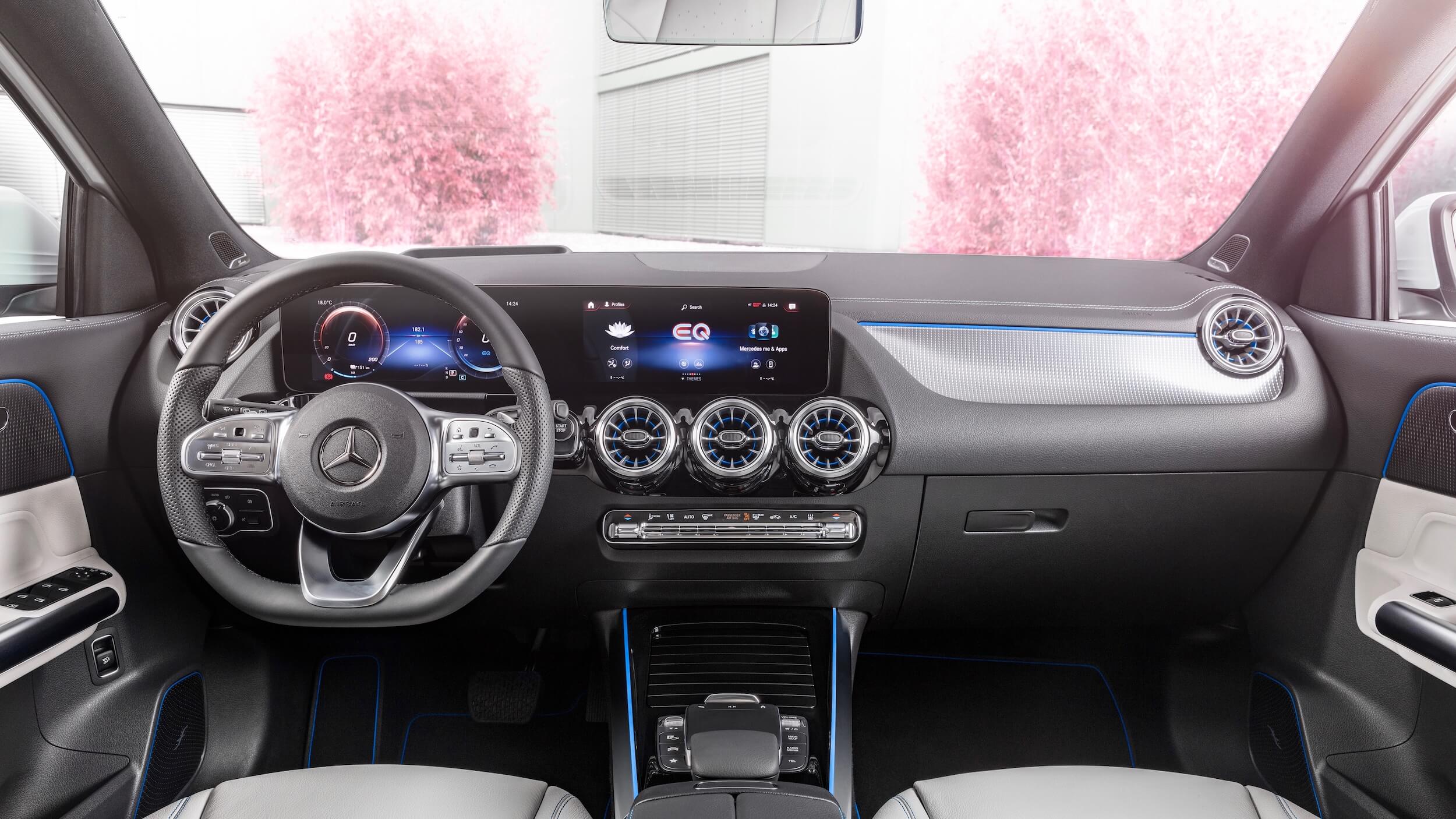 Mercedes EQA interieur