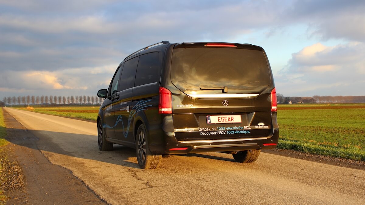 Mercedes EQV in België