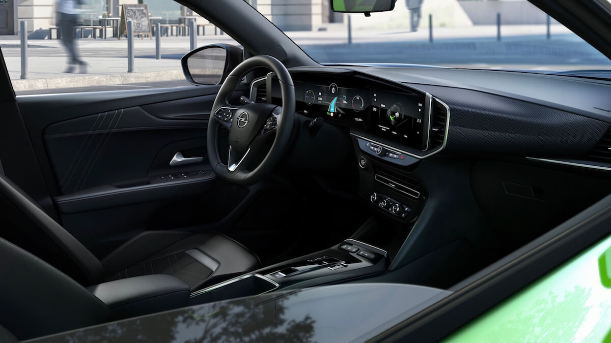 Opel Mokka e interieur en schermen