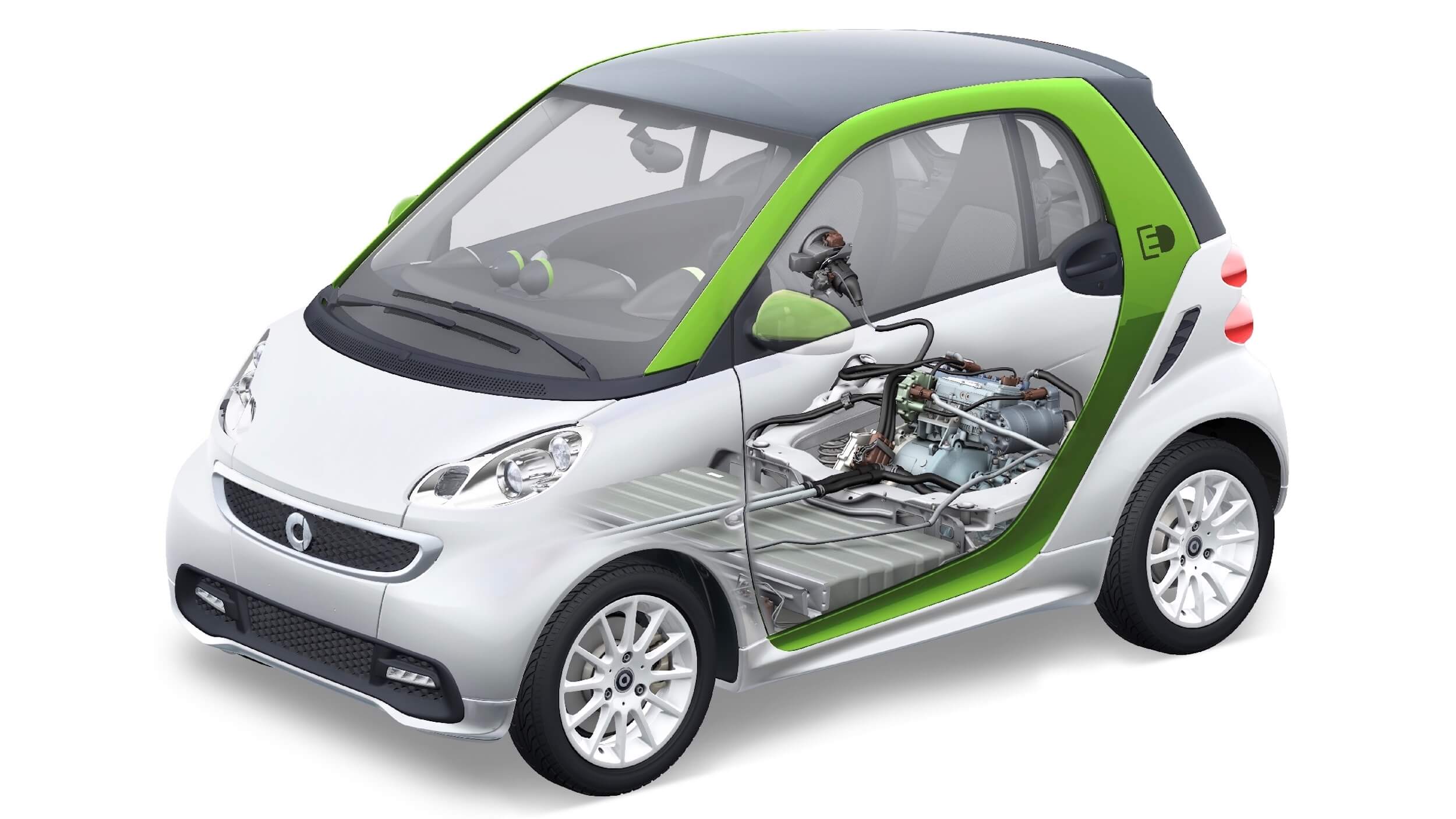 Smart Electric Drive 2014 batterij