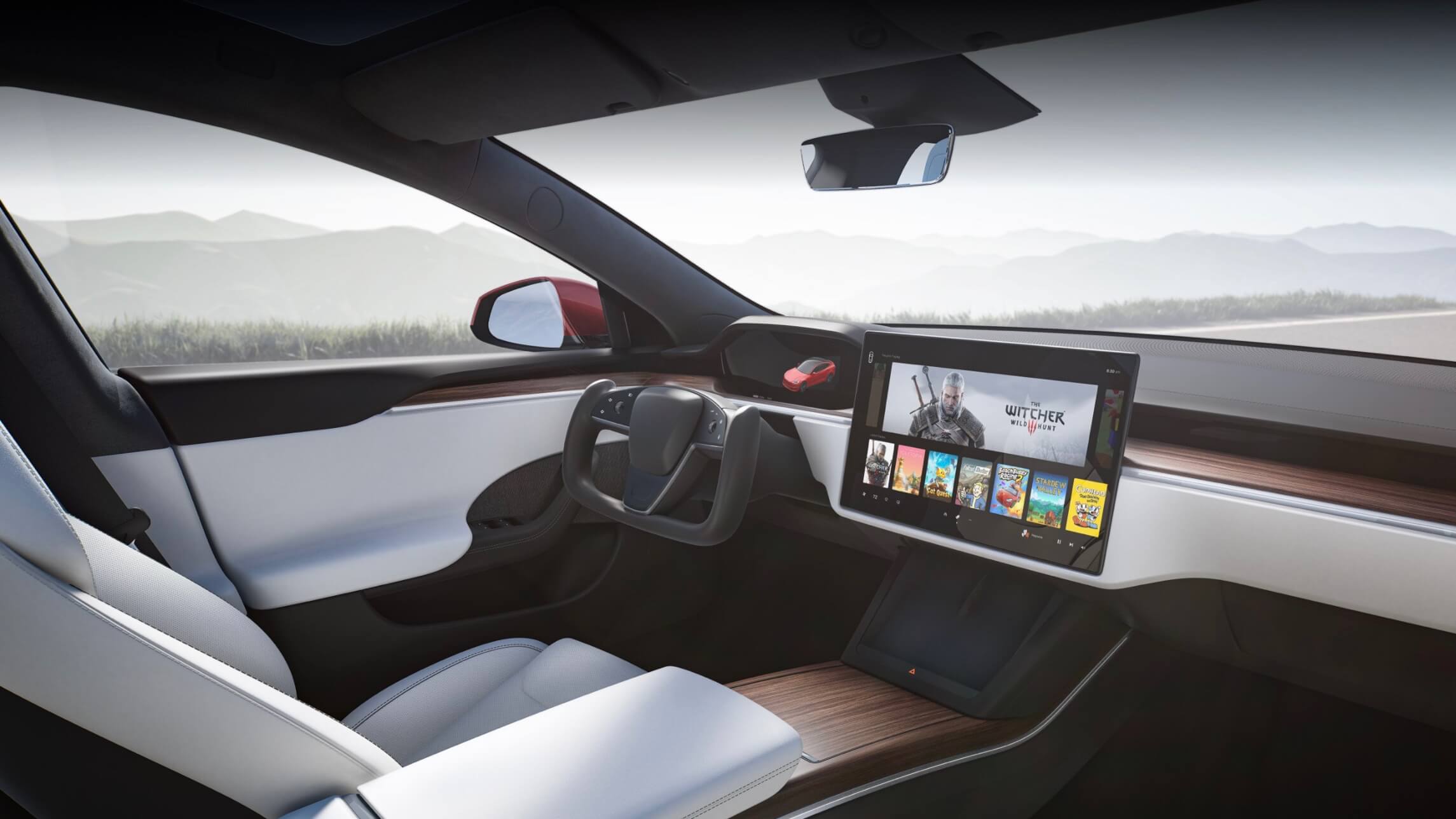 Tesla Model S interieur