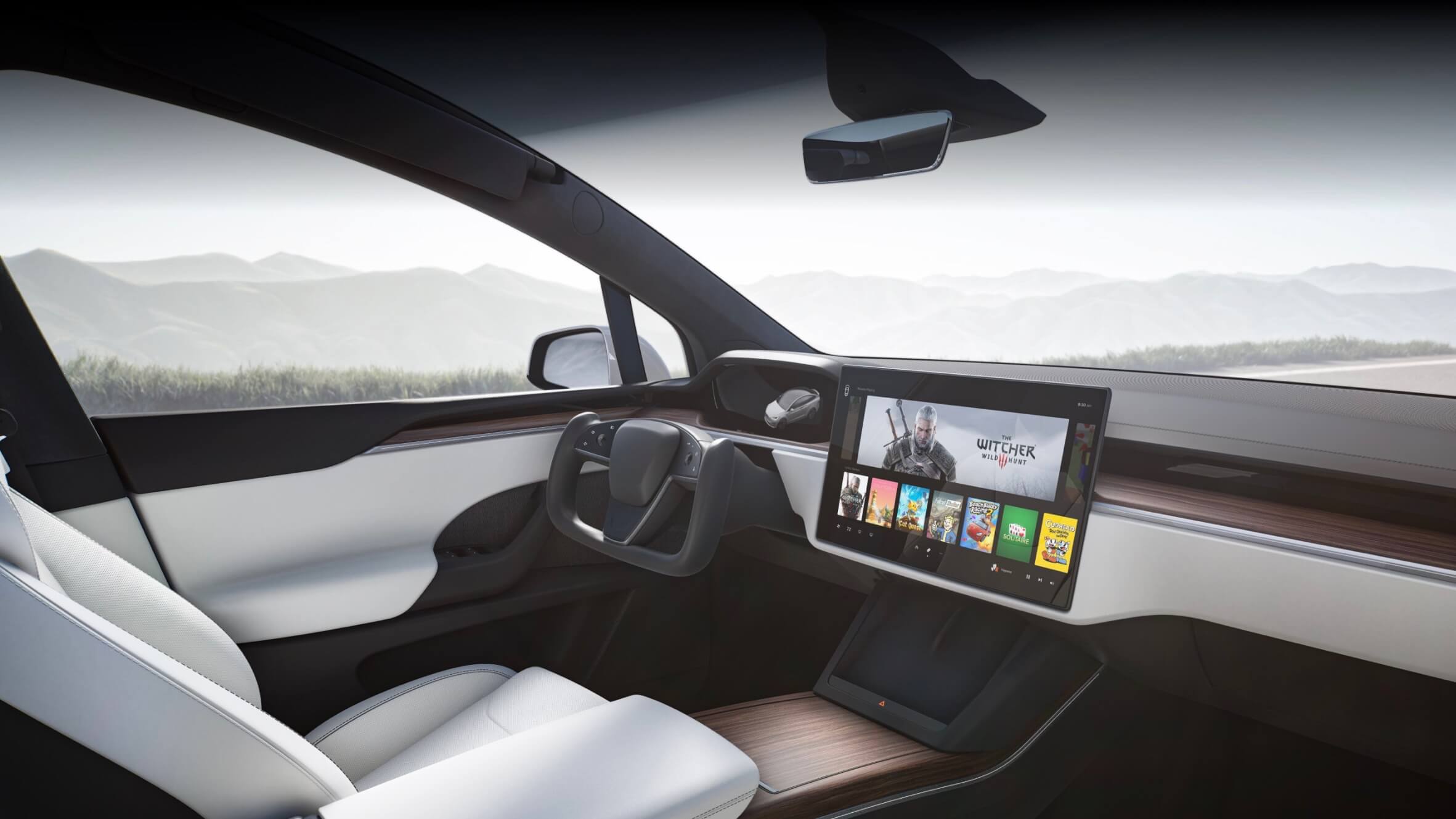 Tesla Model X interieur