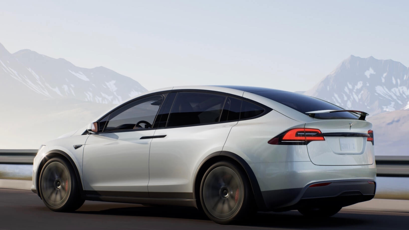 Tesla Model X wit