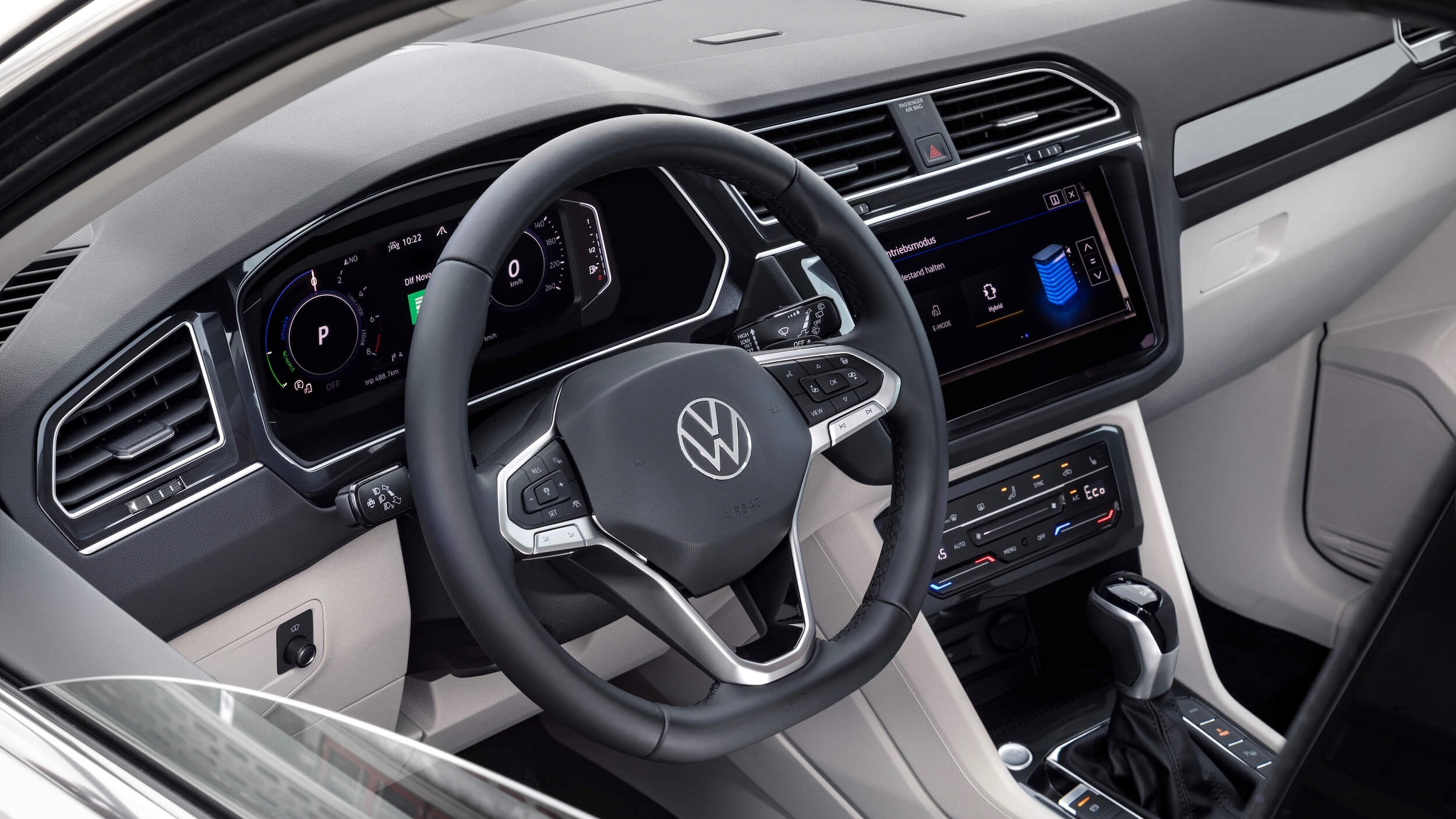 VW Tiguan eHybrid stuur