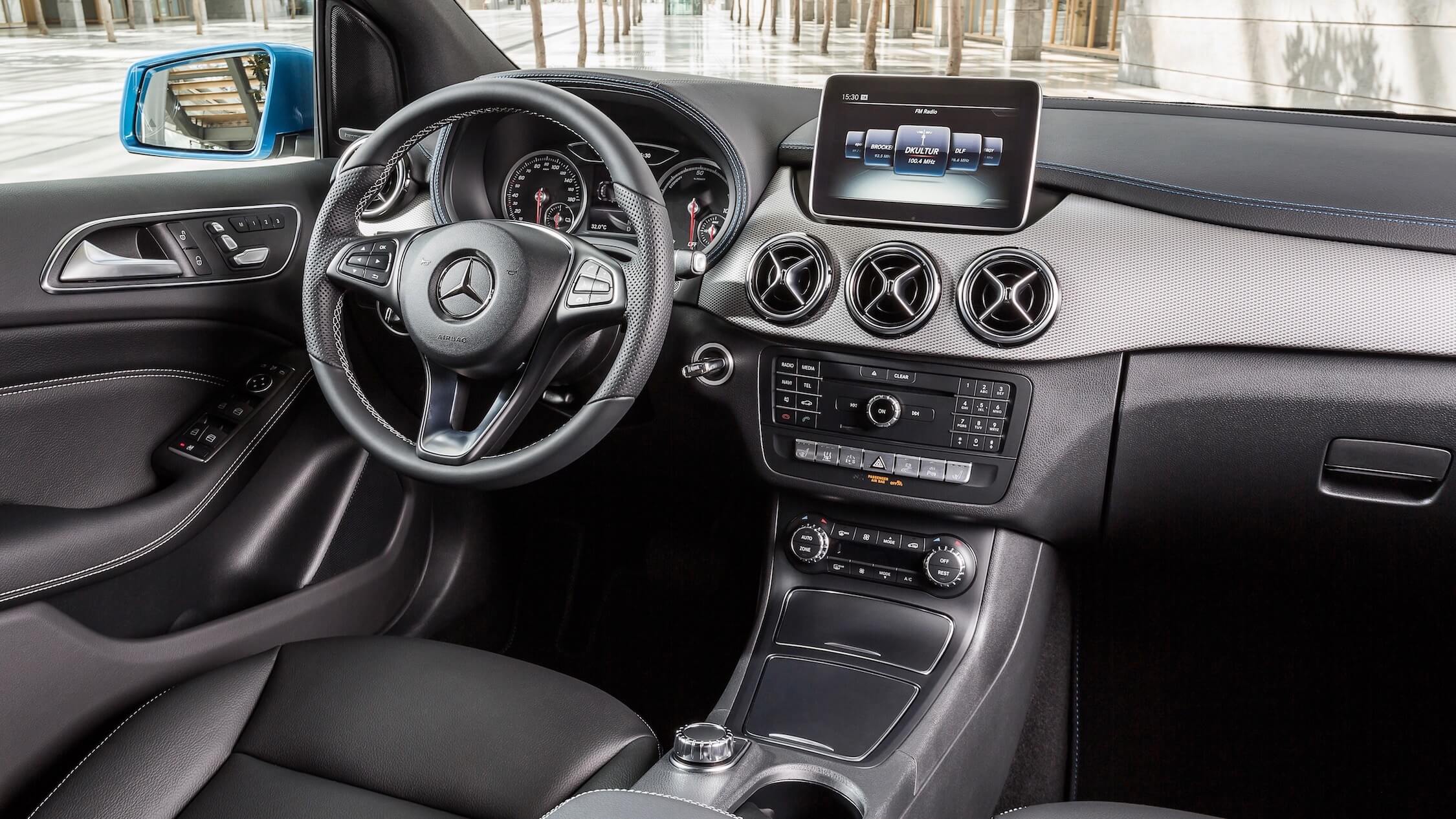 Mercedes B Electric Drive interieur