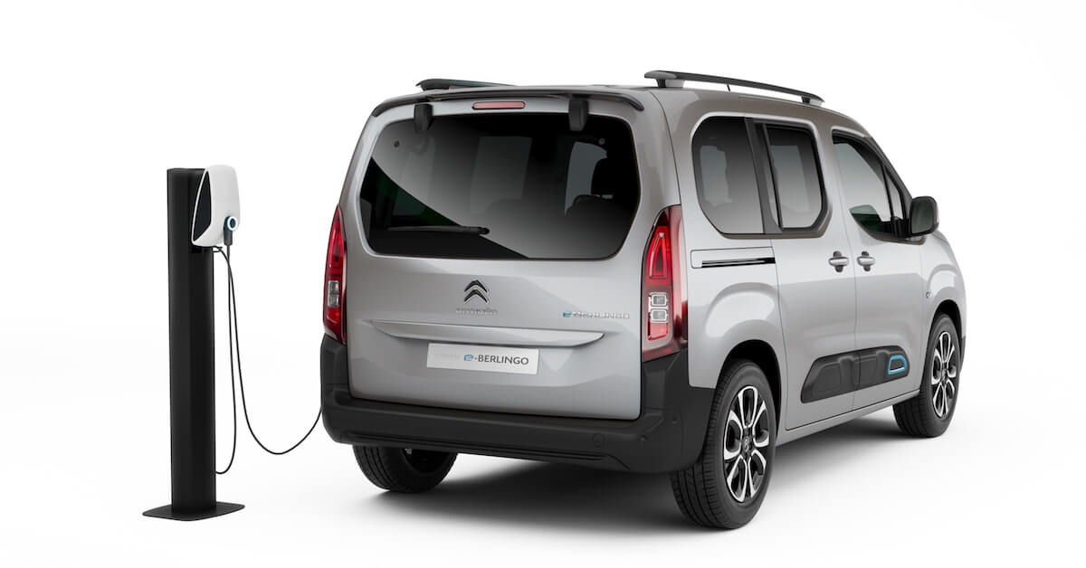 elektrische Citroen e Berlingo laden