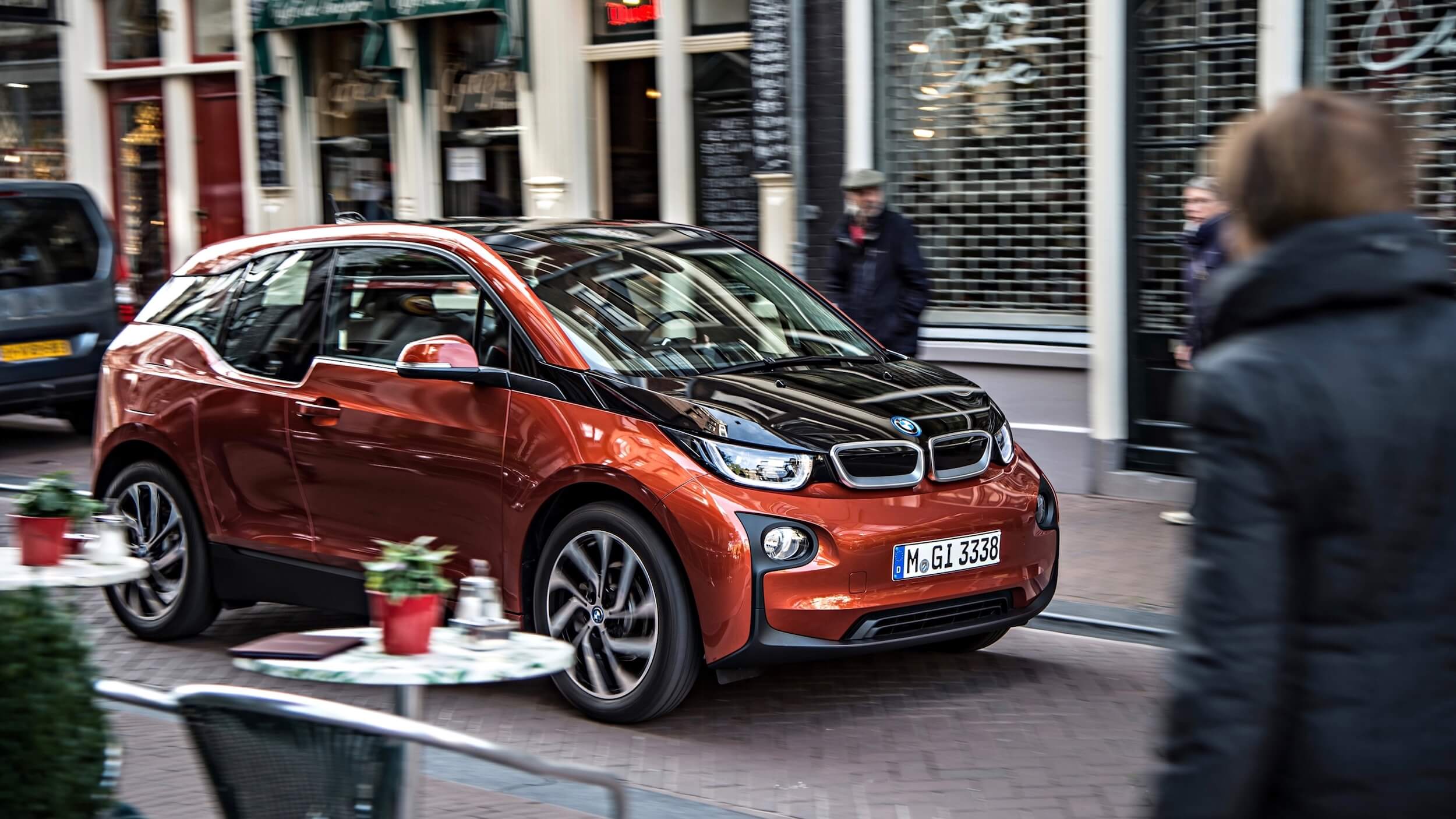 2013 BMW i3 oranje