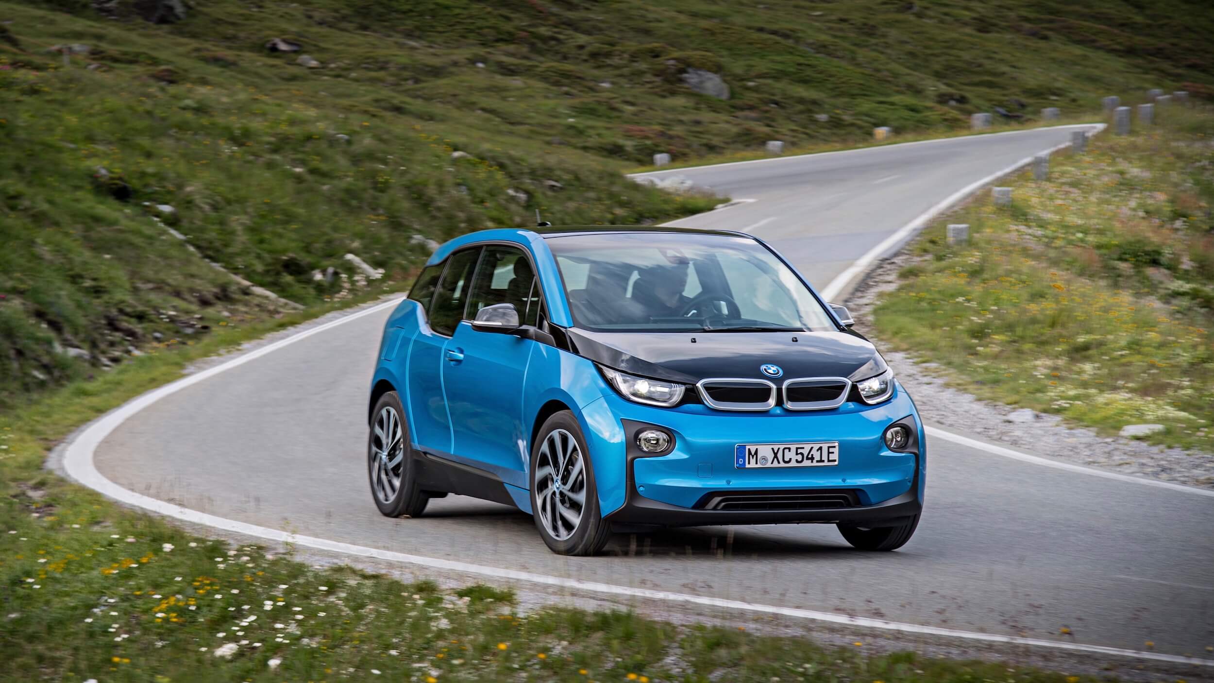 2016 BMW i3 blauw