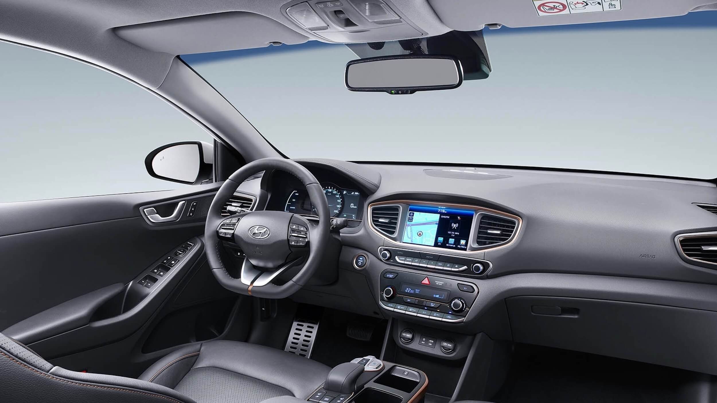 Hyundai Ioniq 2016 28 kWh interieur