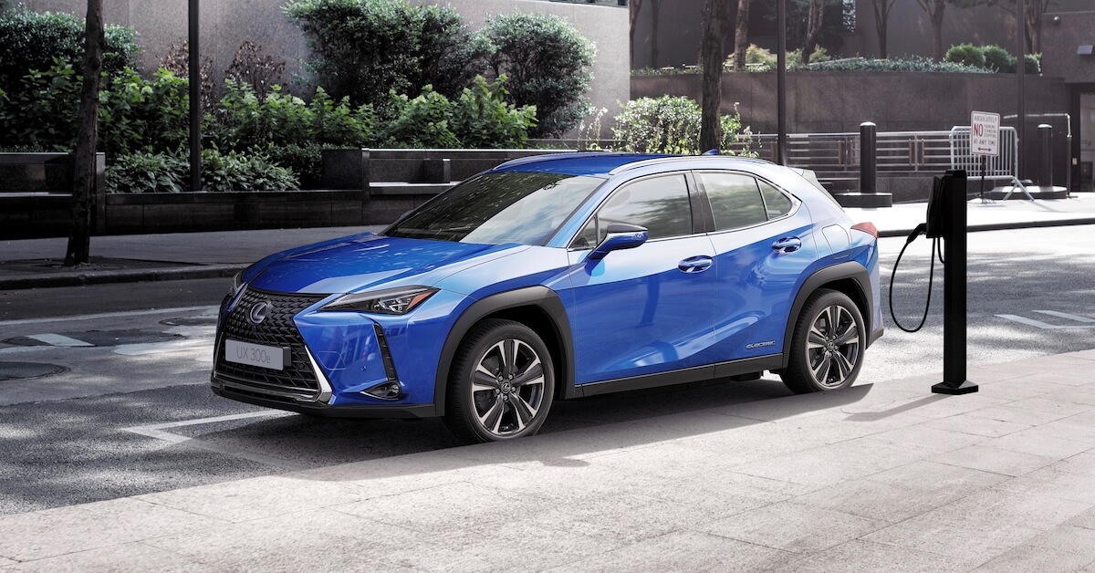 Lexus UX 300e laadpaal