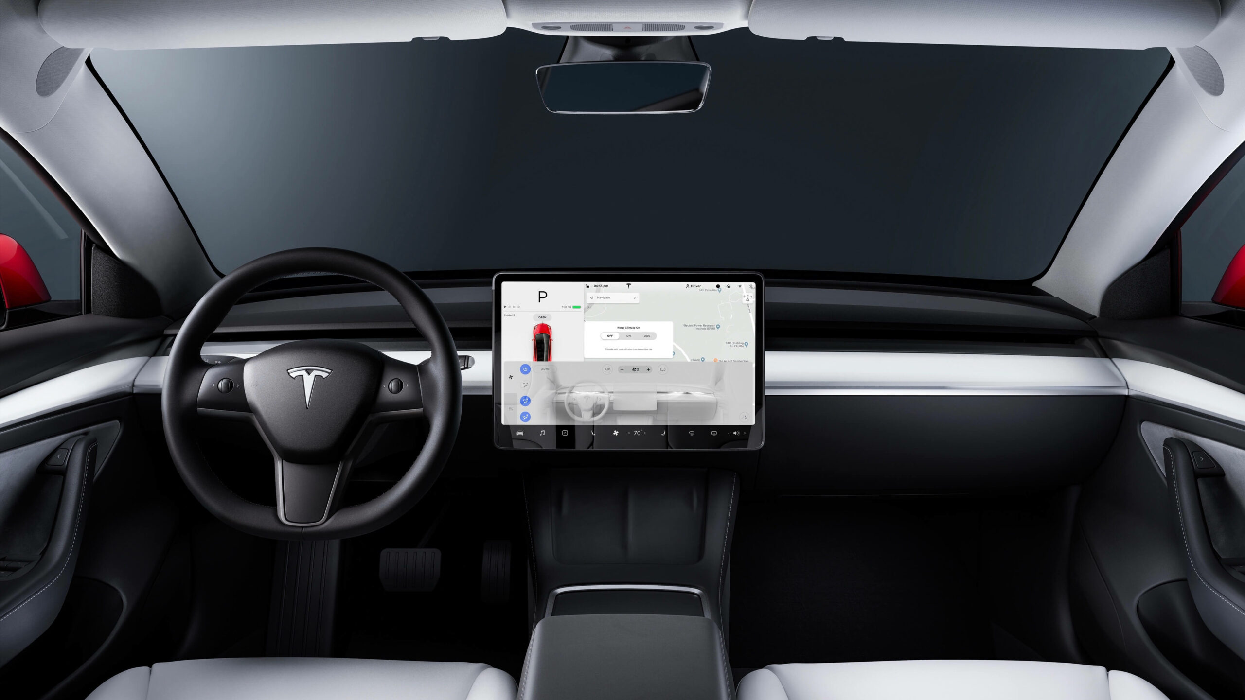 2021 Tesla Model 3 interieur