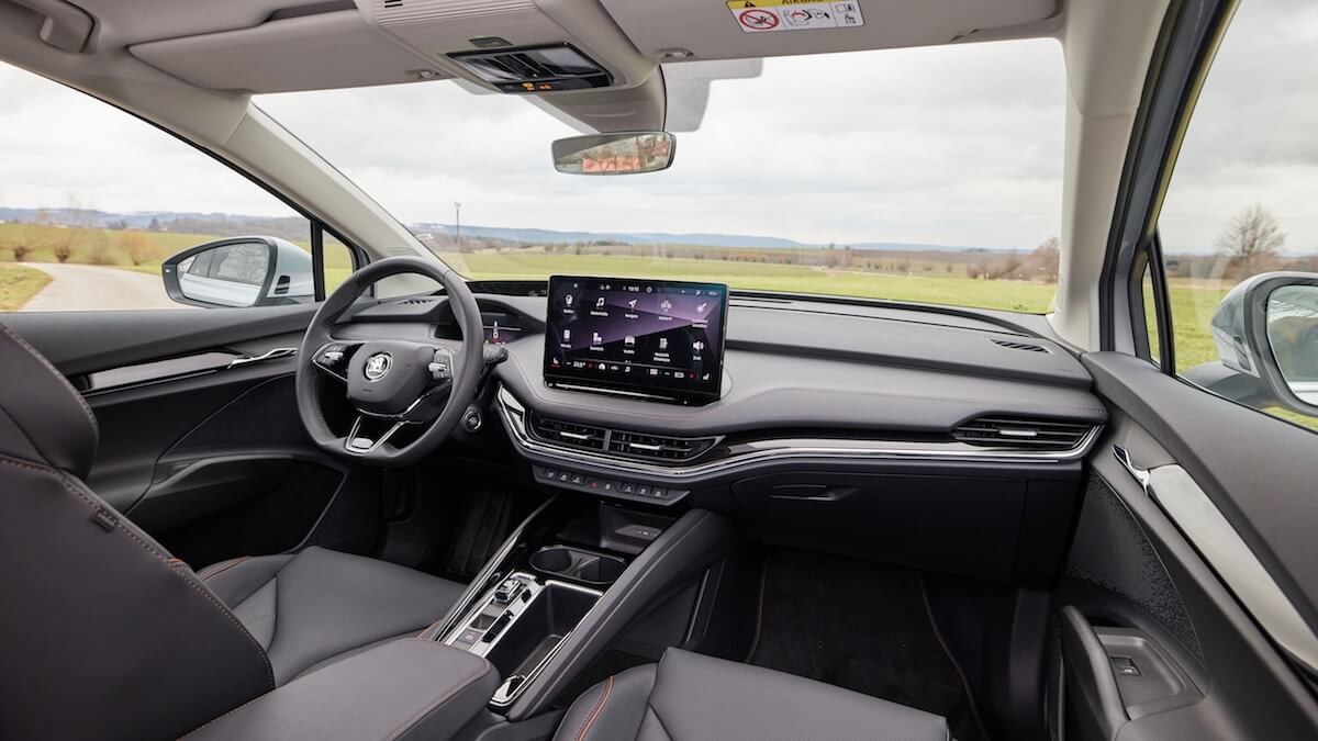 Skoda Enyaq interieur dashboard