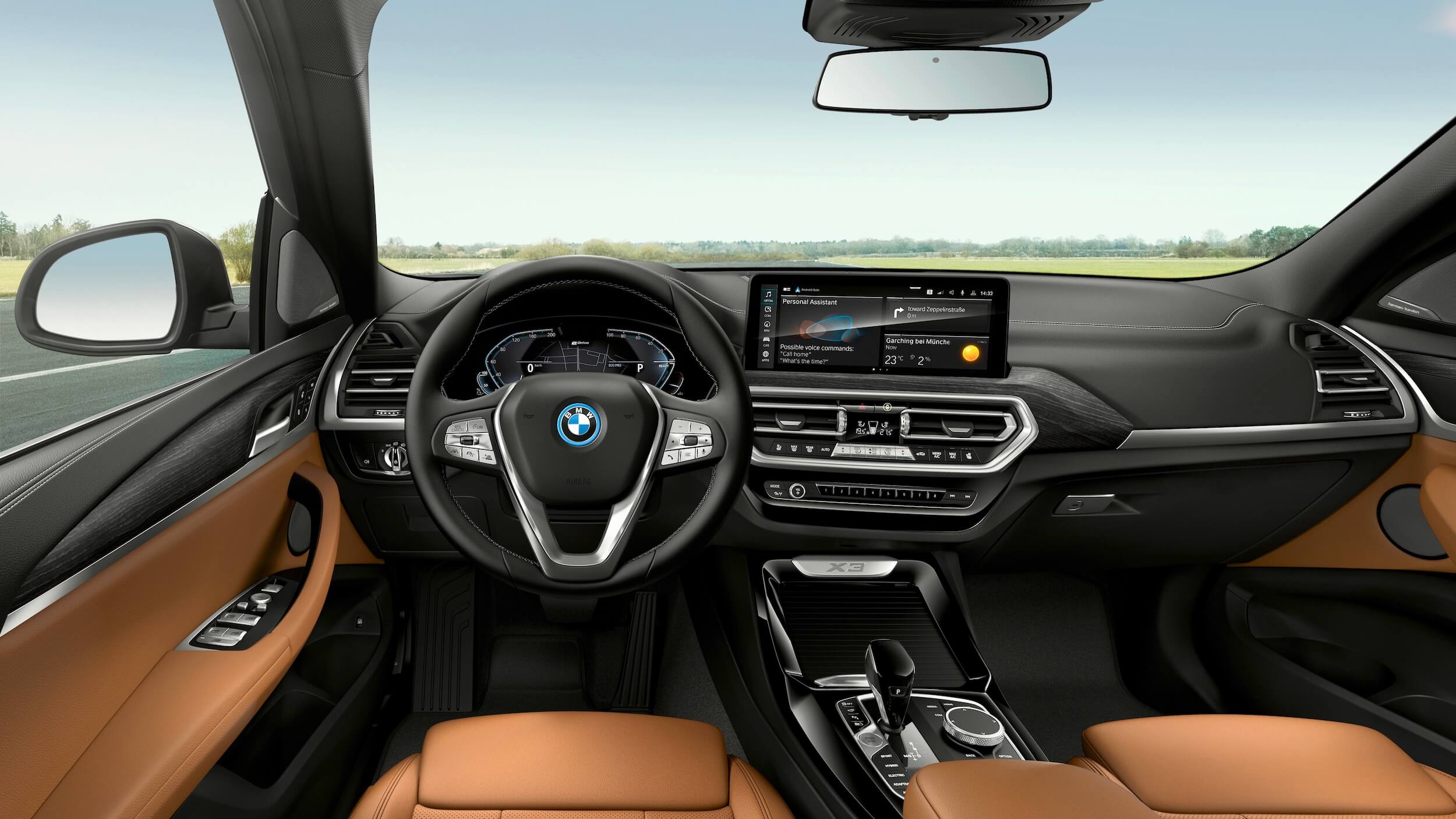 BMW X3 xDrive30e interior