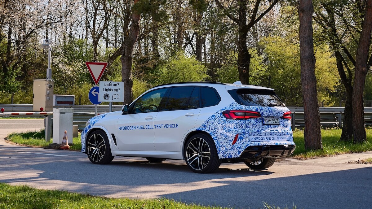 BMW X5 op waterstof