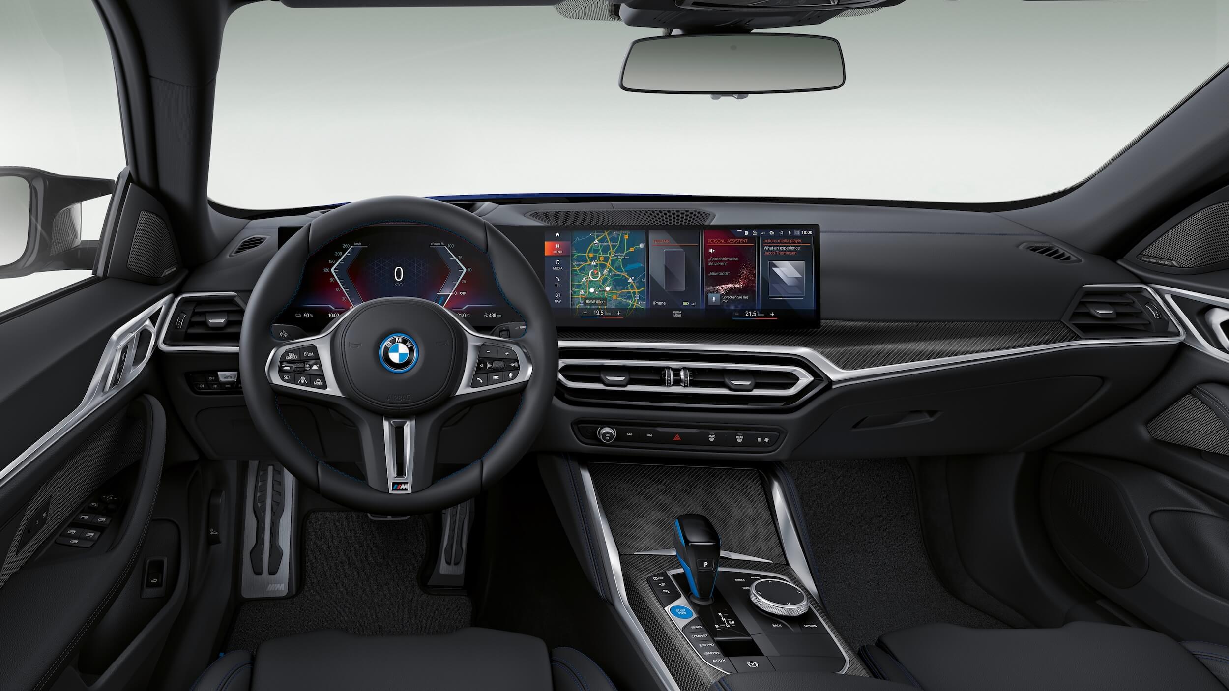 BMW i4 M50 interieur