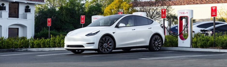 Tesla Model Y Supercharger