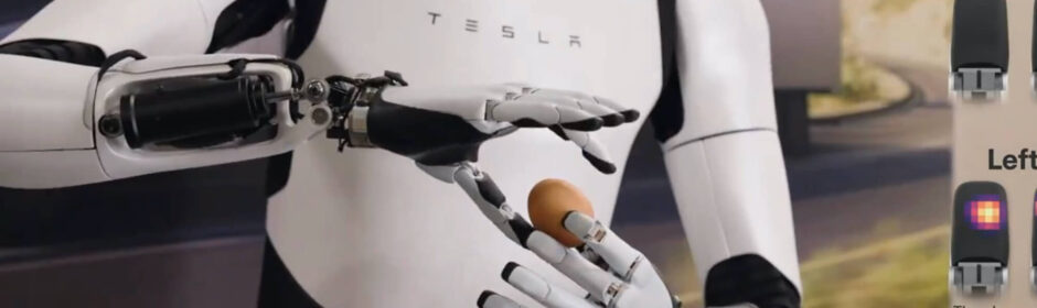 Tesla Robot kan nu eieren koken, dansen en fitnessen