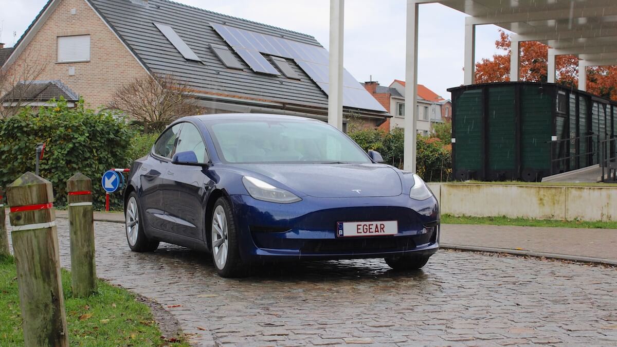 Tesla Model 3 SR in Belgie