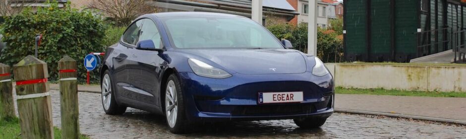 Tesla Model 3 in Belgie