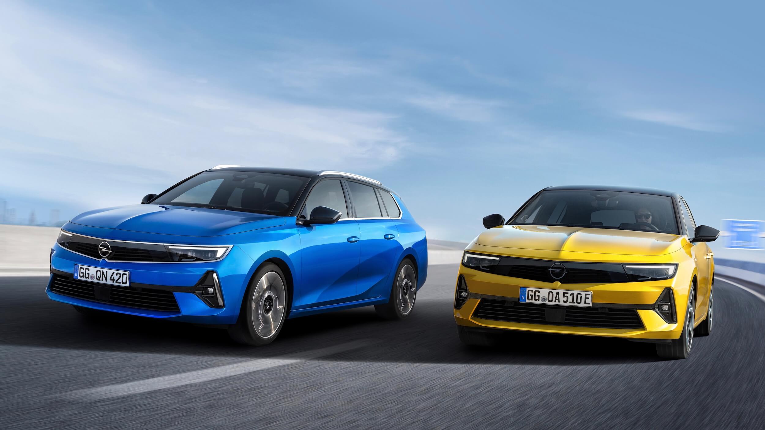 Opel Astra Sports Tourer plug in hybride