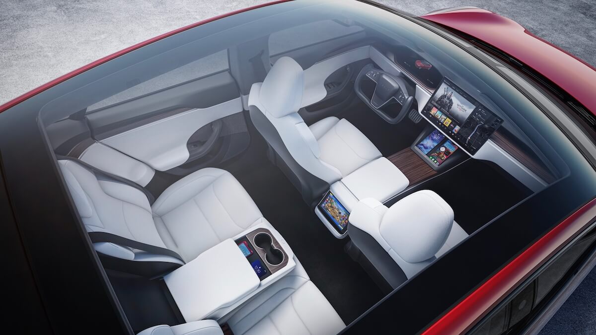 Tesla Model S interieur