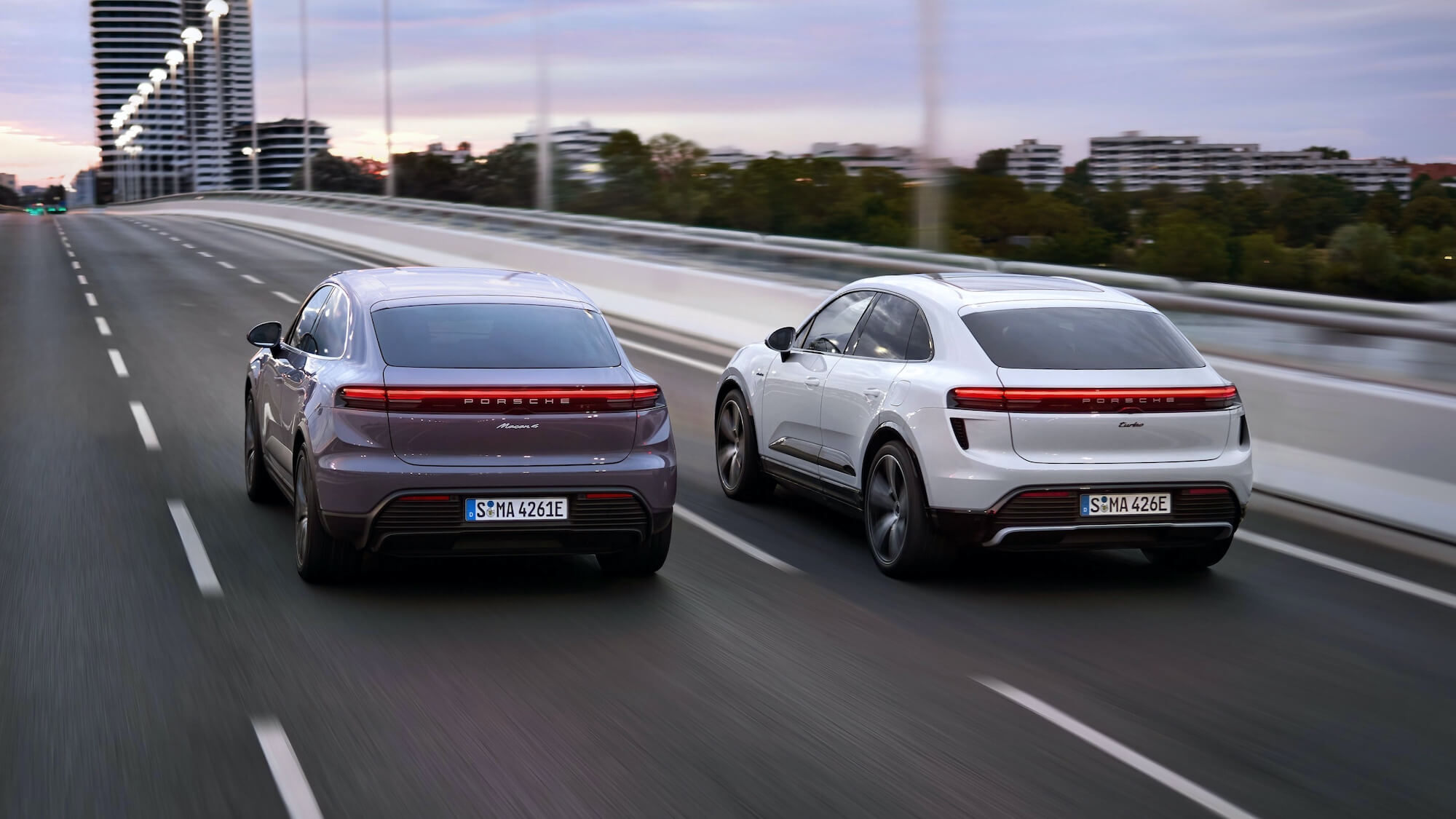 Elektrische Porsche Macan 4 en Turbo