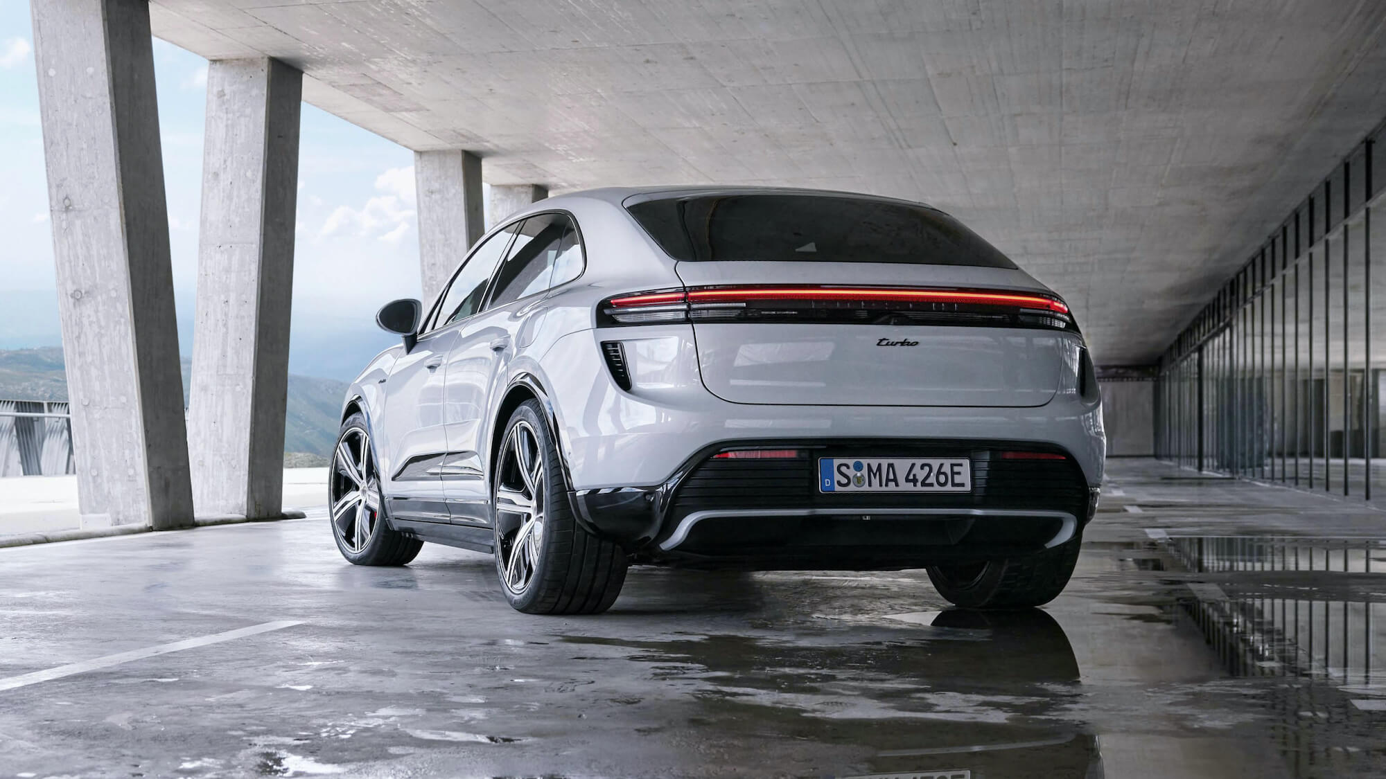 Elektrische Porsche Macan Turbo