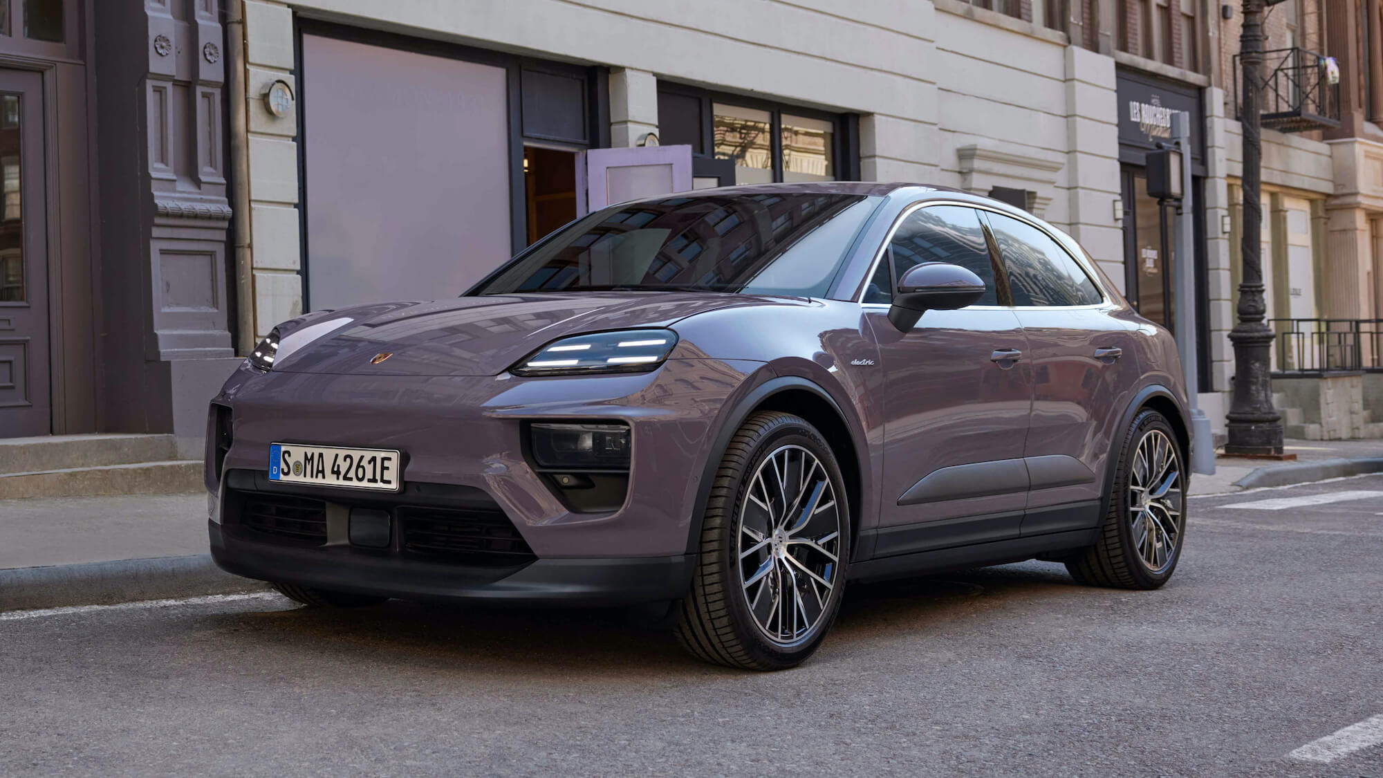 Elektrische Porsche Macan foto