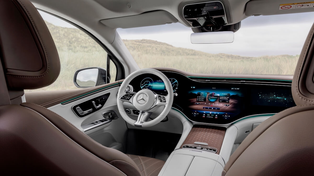 Mercedes EQE SUV interieur