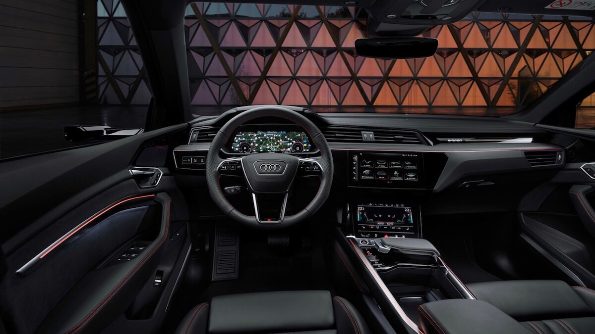 Audi Q8 e tron interieur
