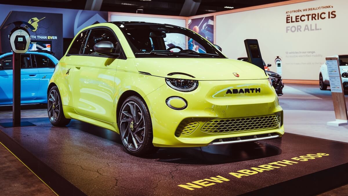 Abarth 500e autosalon Brussel 2023