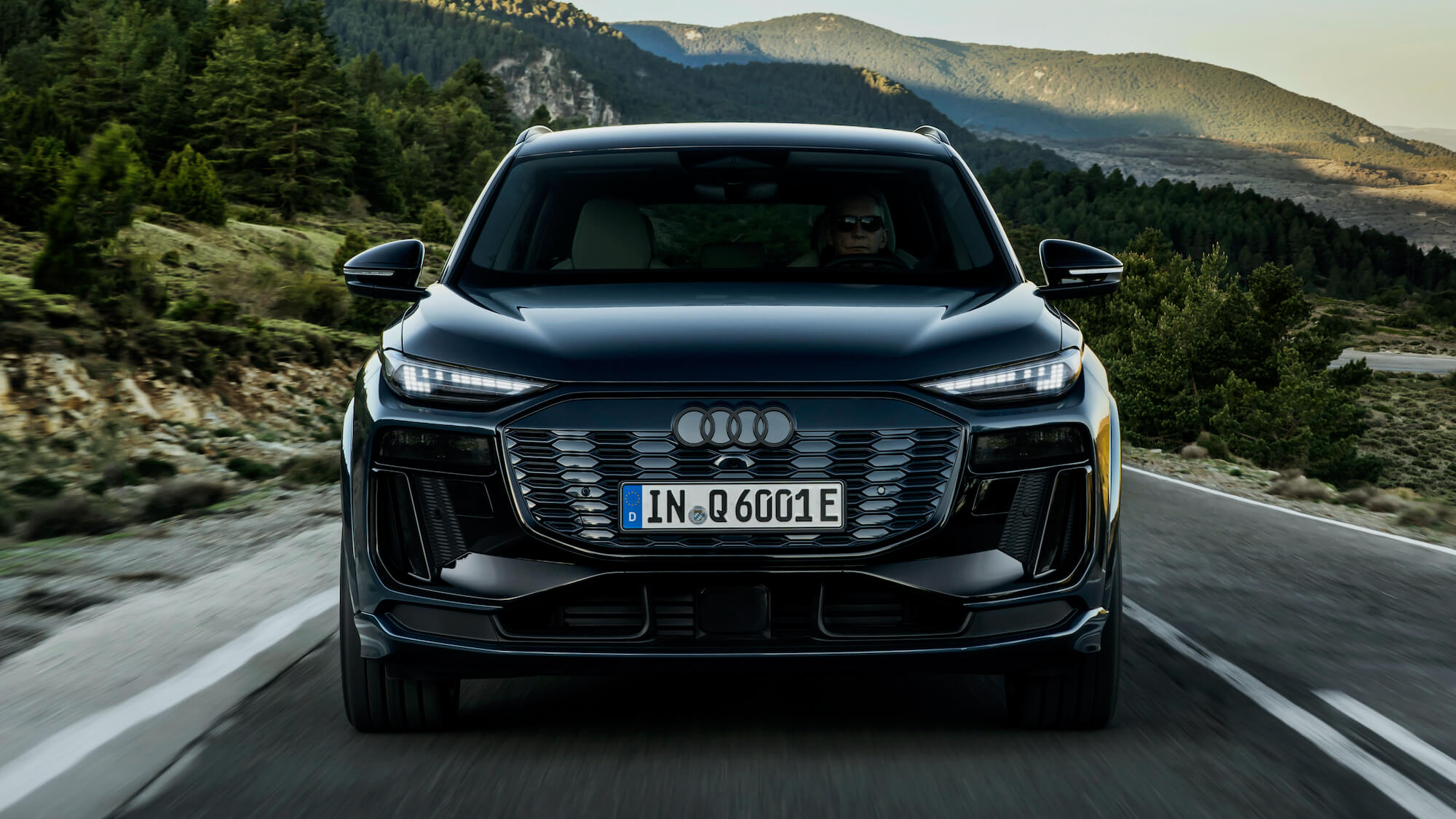 Audi Q6 e-tron voorkant