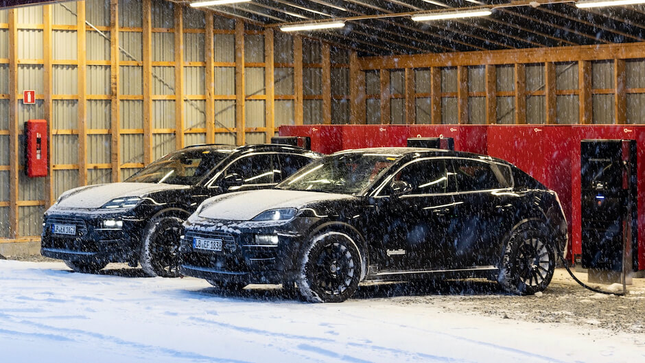 elektrische Porsche Macan opladen