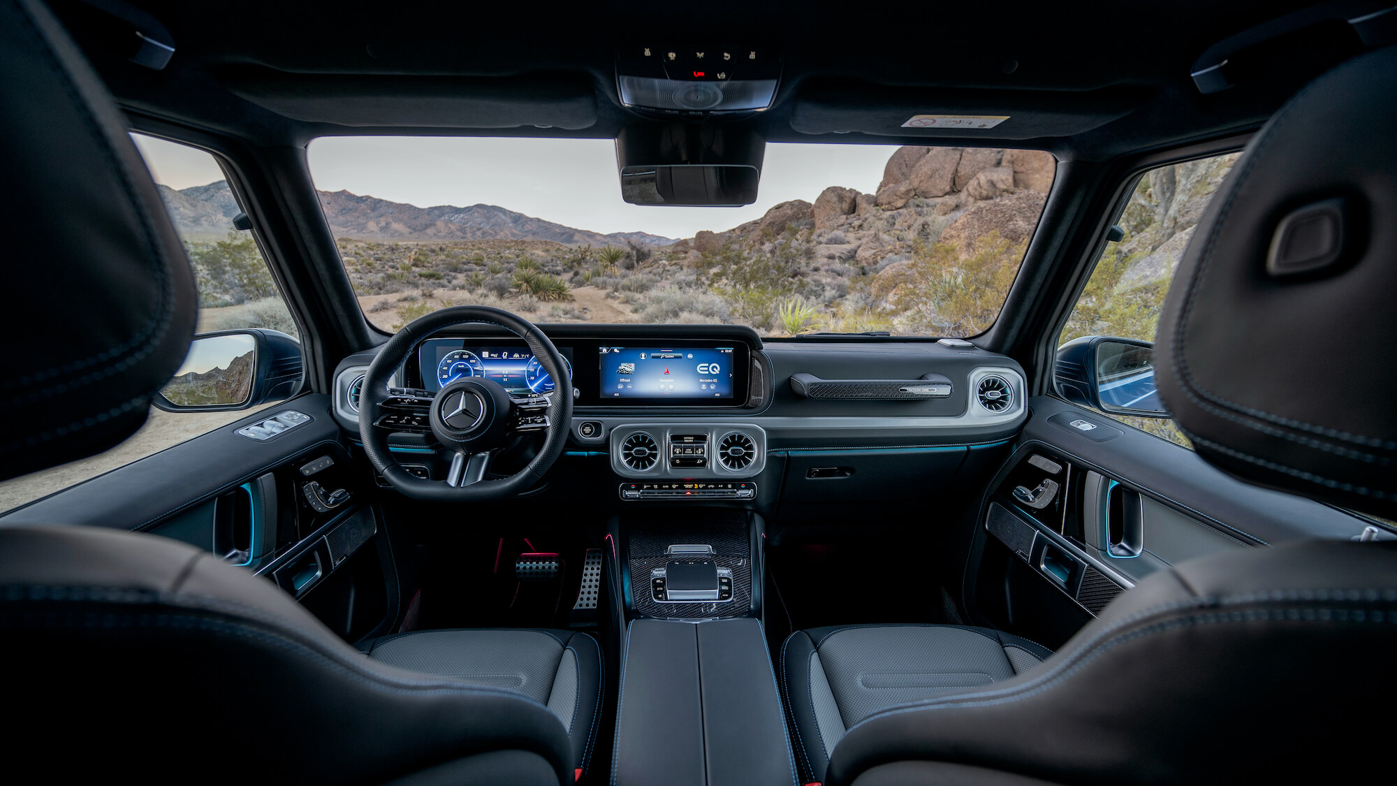 Mercedes G 580 Electric interieur